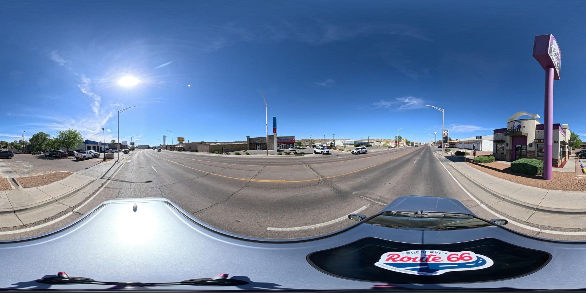 Street view near zia motel, Gallup — © nthp_gis (CC BY-SA · Mapillary)