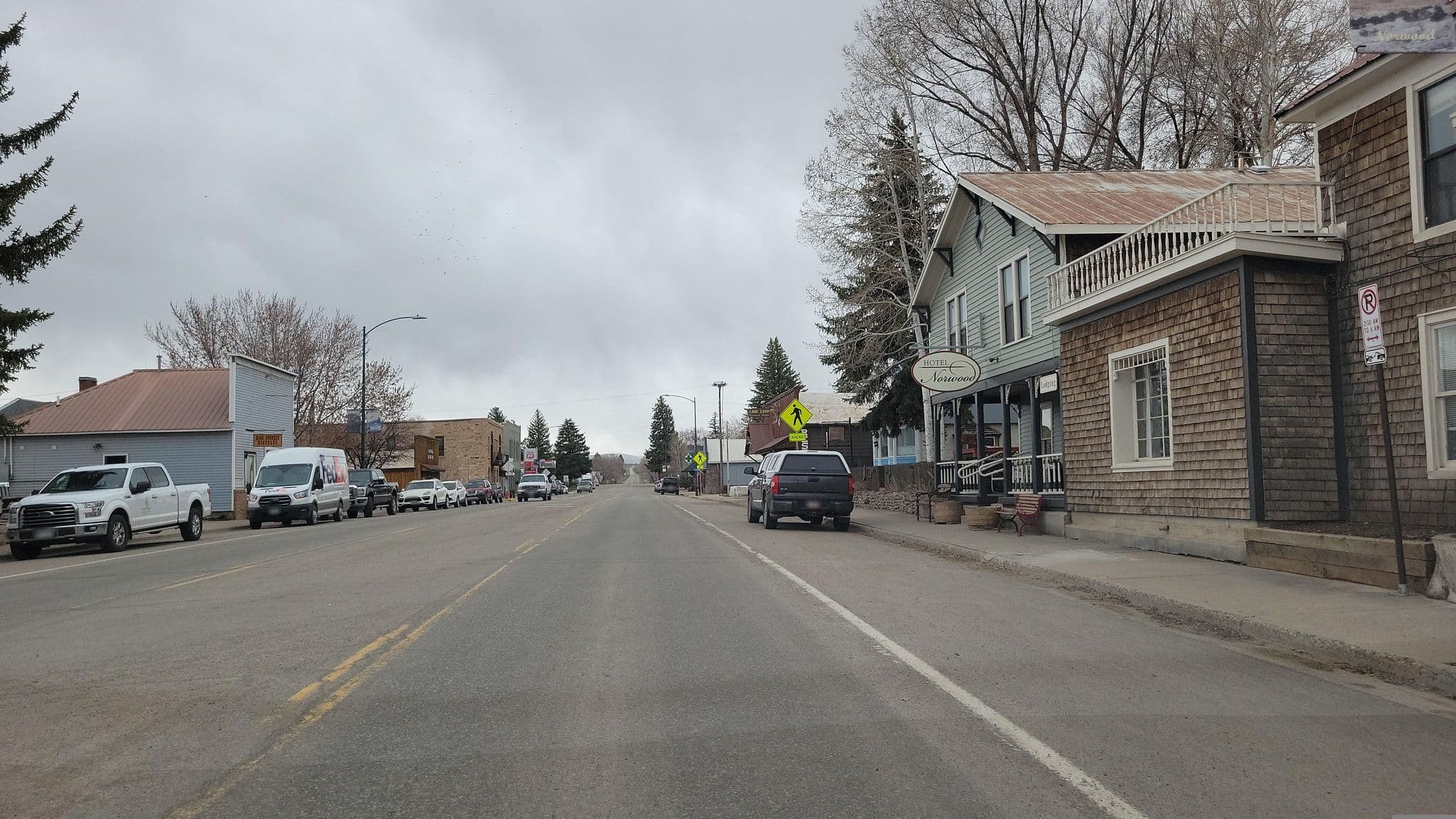 Street view near Hotel Norwood, Mountain Village — © Montrose_Lyle (CC BY-SA · Mapillary)