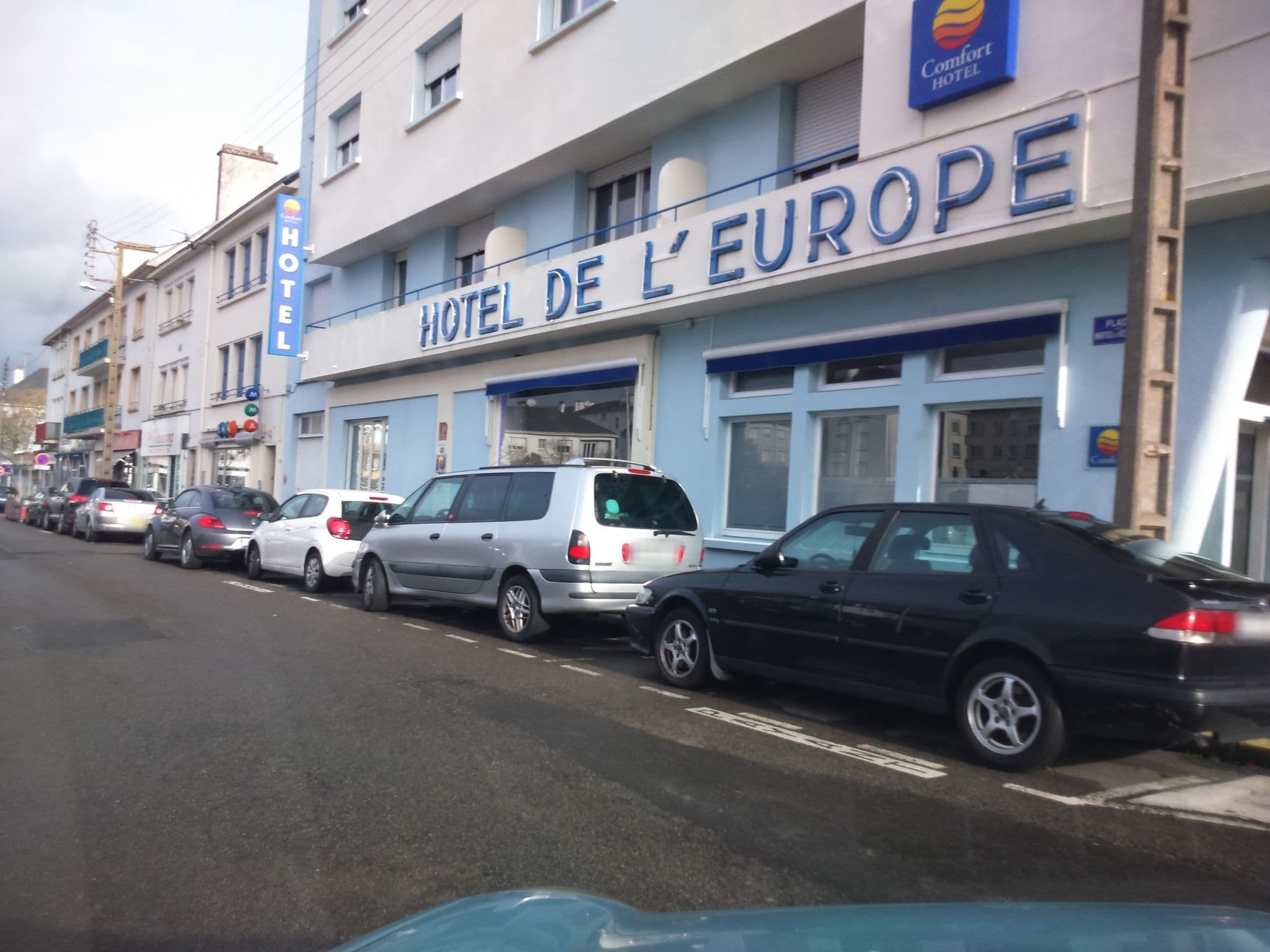 Street view near The Originals City Hôtel de l’Europe Saint-Nazaire, Saint-Nazaire — © djoman (CC BY-SA · Mapillary)