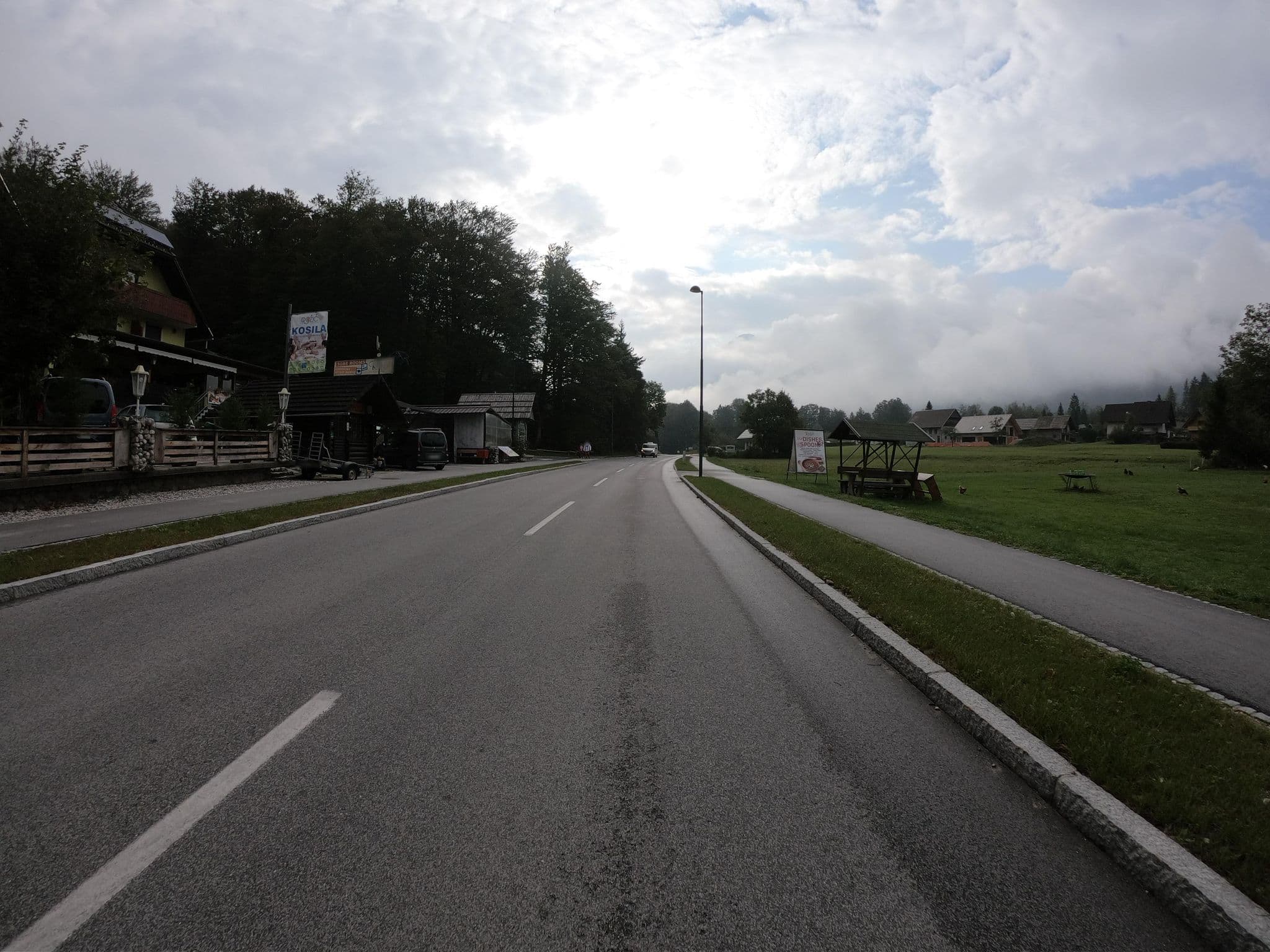 Street view near Penzion Rožič, Bohinjska Bistrica — © joostjakob (CC BY-SA · Mapillary)