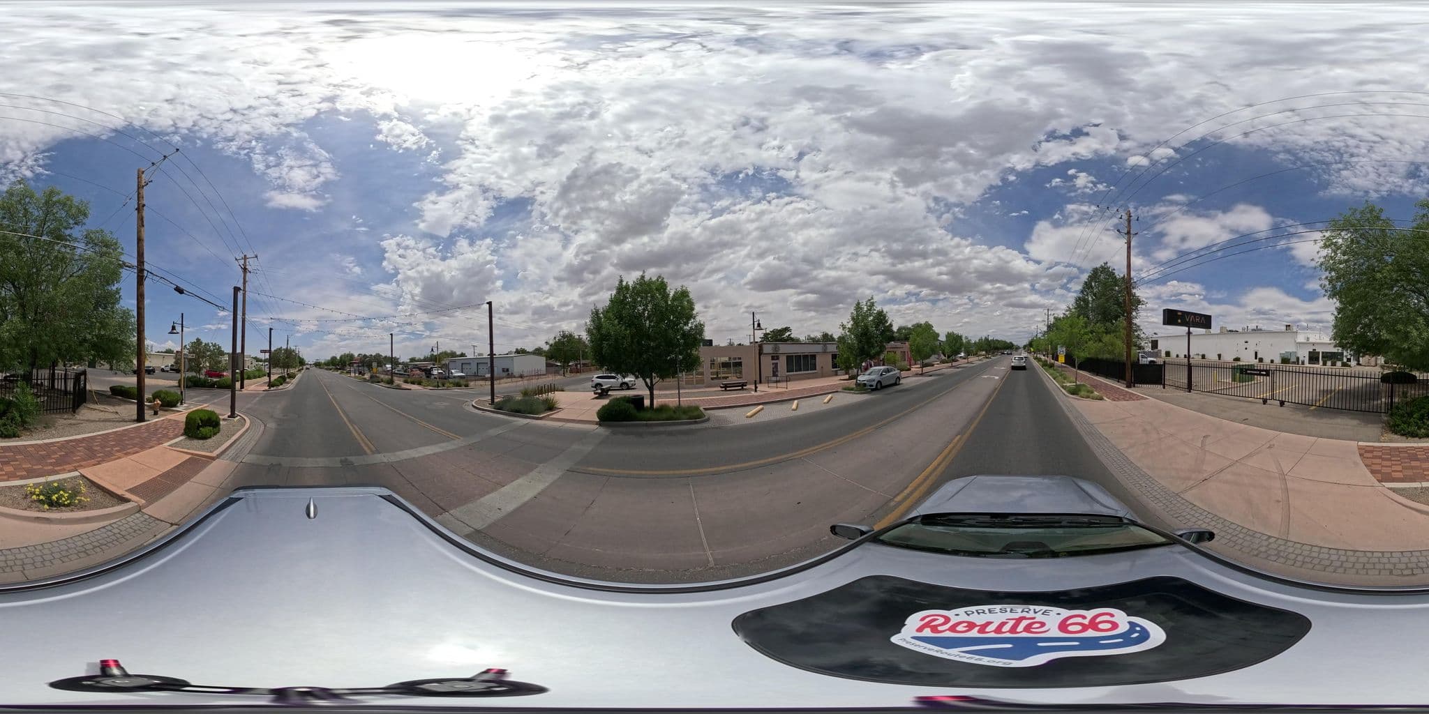 Street view near El Camino Motor Hotel, Los Ranchos de Albuquerque — © nthp_gis (CC BY-SA · Mapillary)