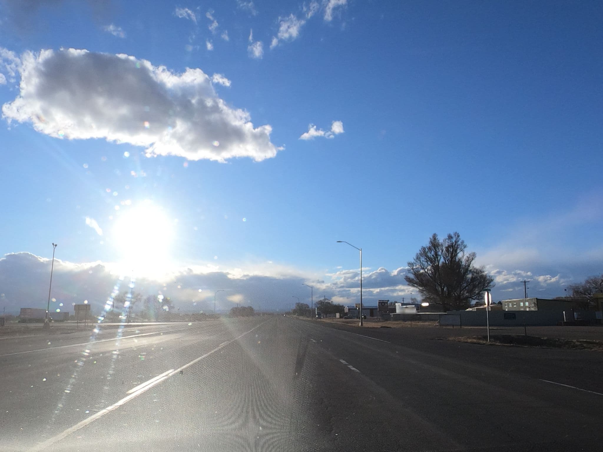 Street view near Lazy J Motel, Moriarty — © missmichiko (CC BY-SA · Mapillary)