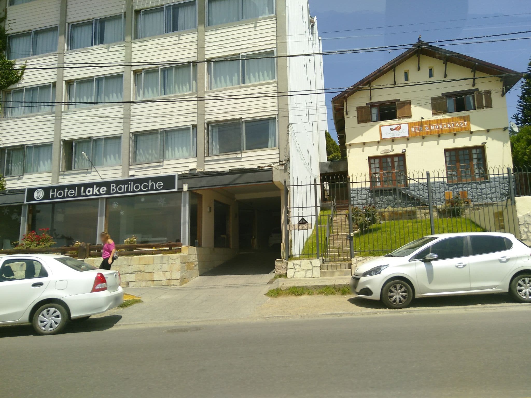 Street view near Hotel Lake Bariloche, San Carlos de Bariloche