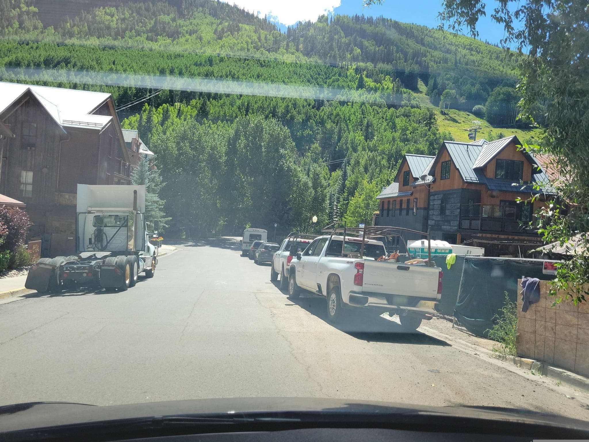 Street view near The Aspen Street Inn, Telluride — © Montrose_Lyle (CC BY-SA · Mapillary)
