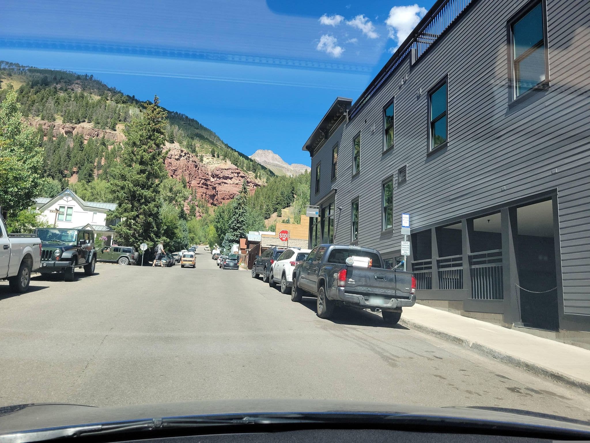Street view near Telluride Alpine Lodging, Telluride — © Montrose_Lyle (CC BY-SA · Mapillary)