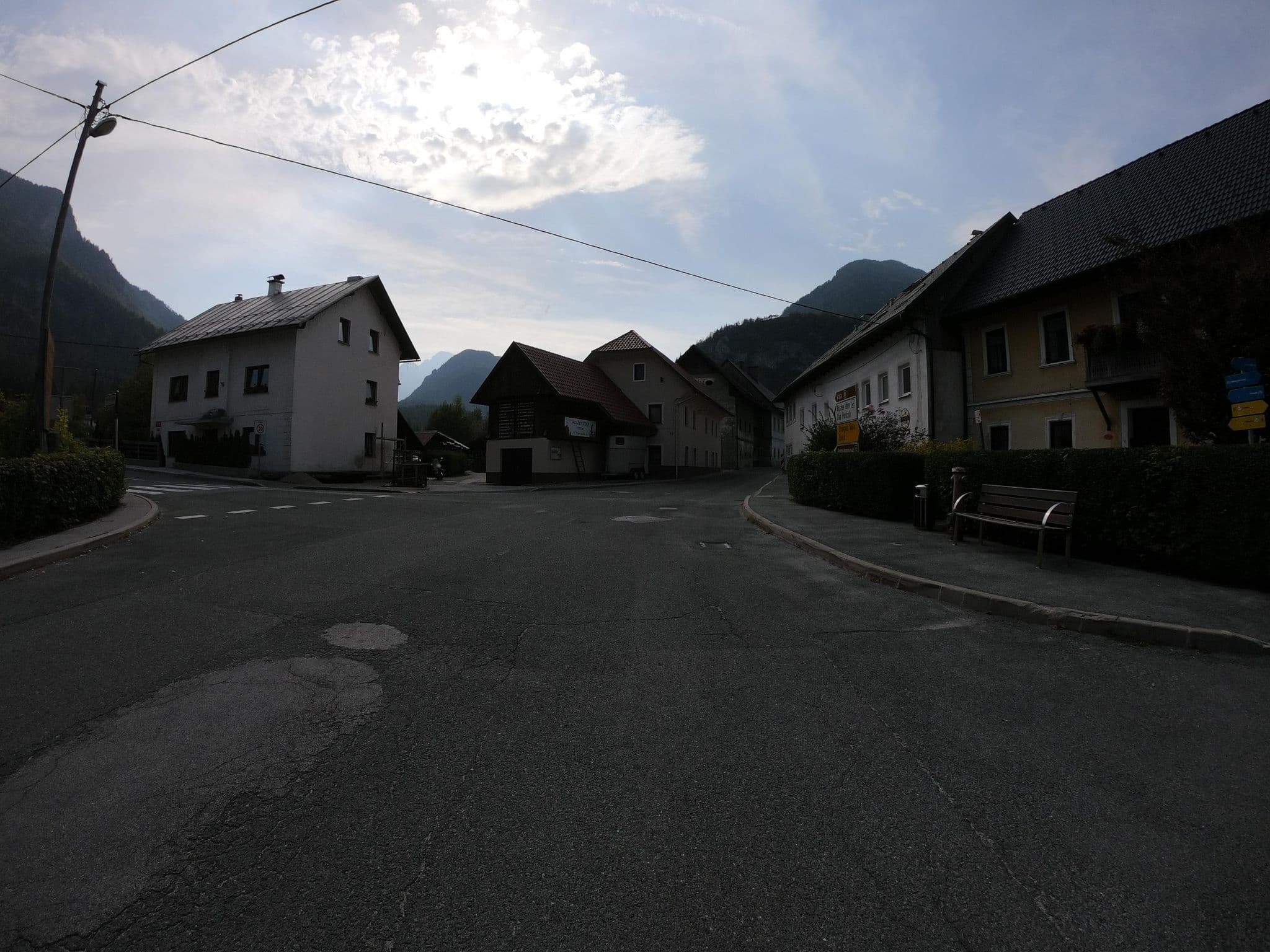 Street view near Pr' Krofu, Hrušica — © joostjakob (CC BY-SA · Mapillary)