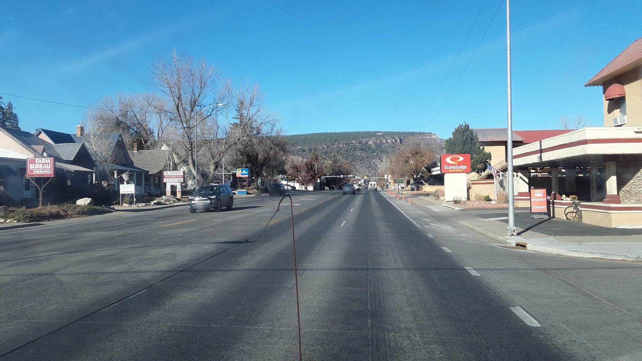 Street view near Econo Lodge Inn & Suites, Durango — © jbthemilker (CC BY-SA · Mapillary)