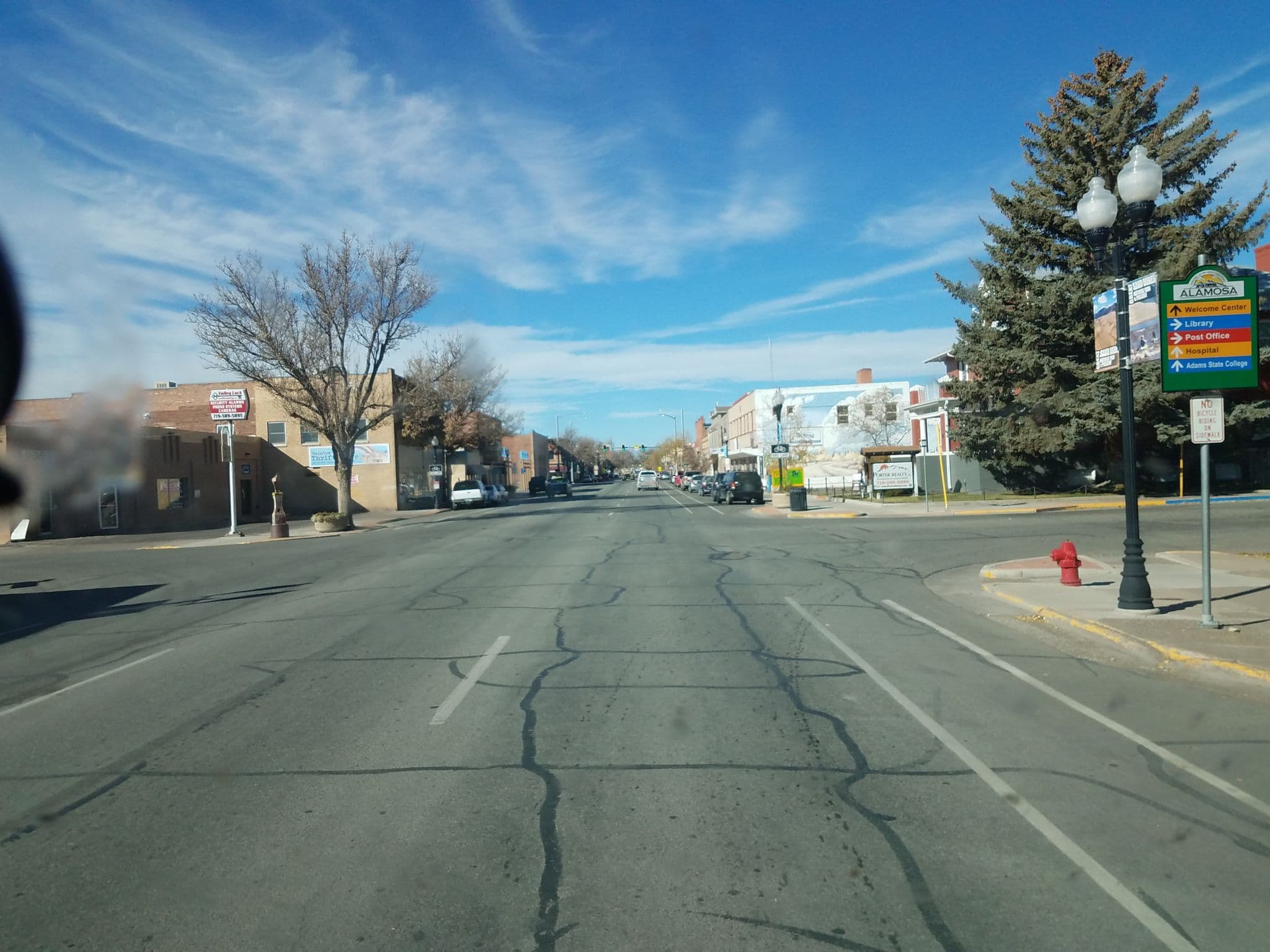 Street view near Alamosa Lamplighter Motel, Alamosa — © jbthemilker (CC BY-SA · Mapillary)