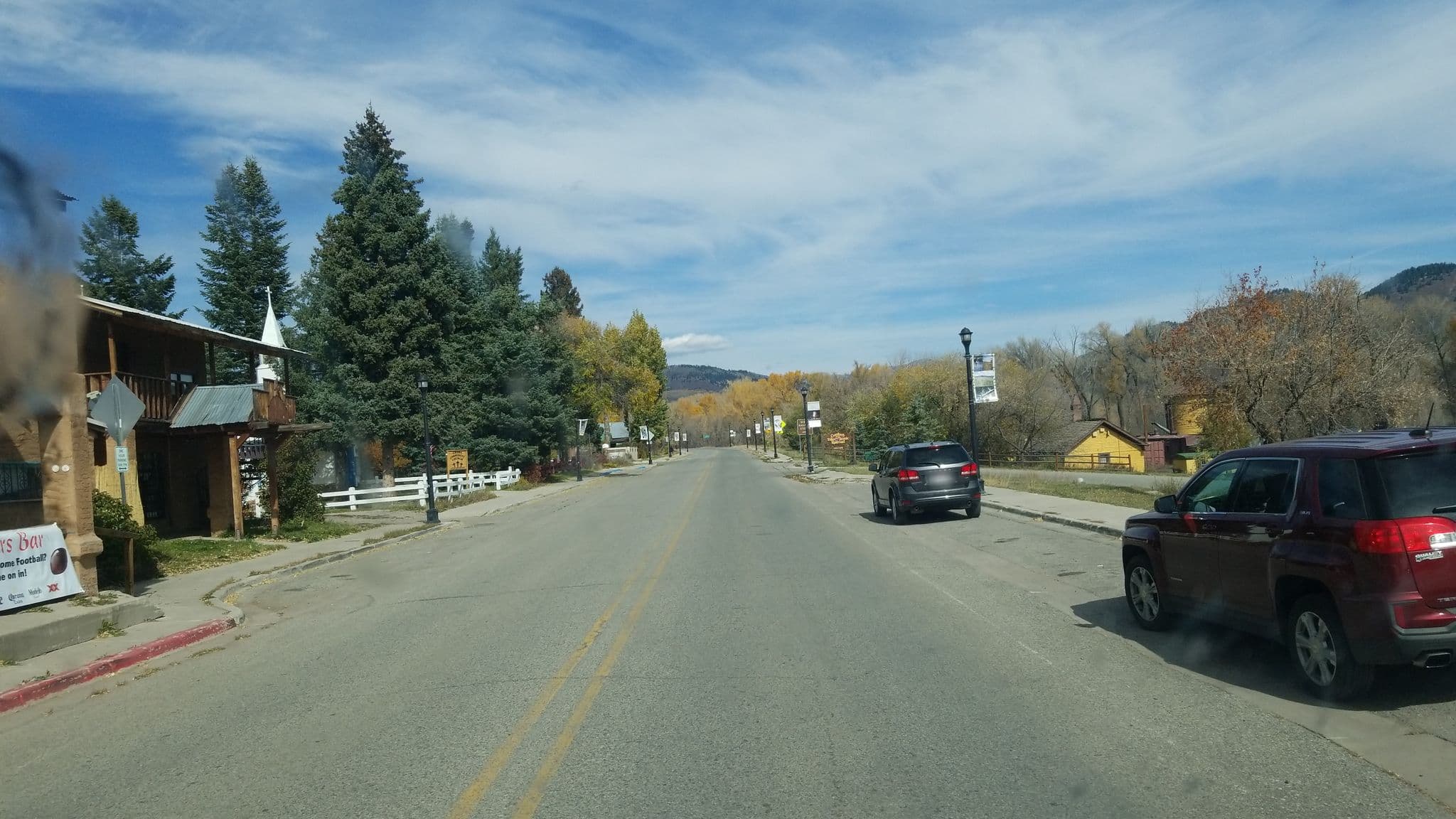 Street view near Foster 1881 Hotel Restaurant Bar, Chama — © jbthemilker (CC BY-SA · Mapillary)