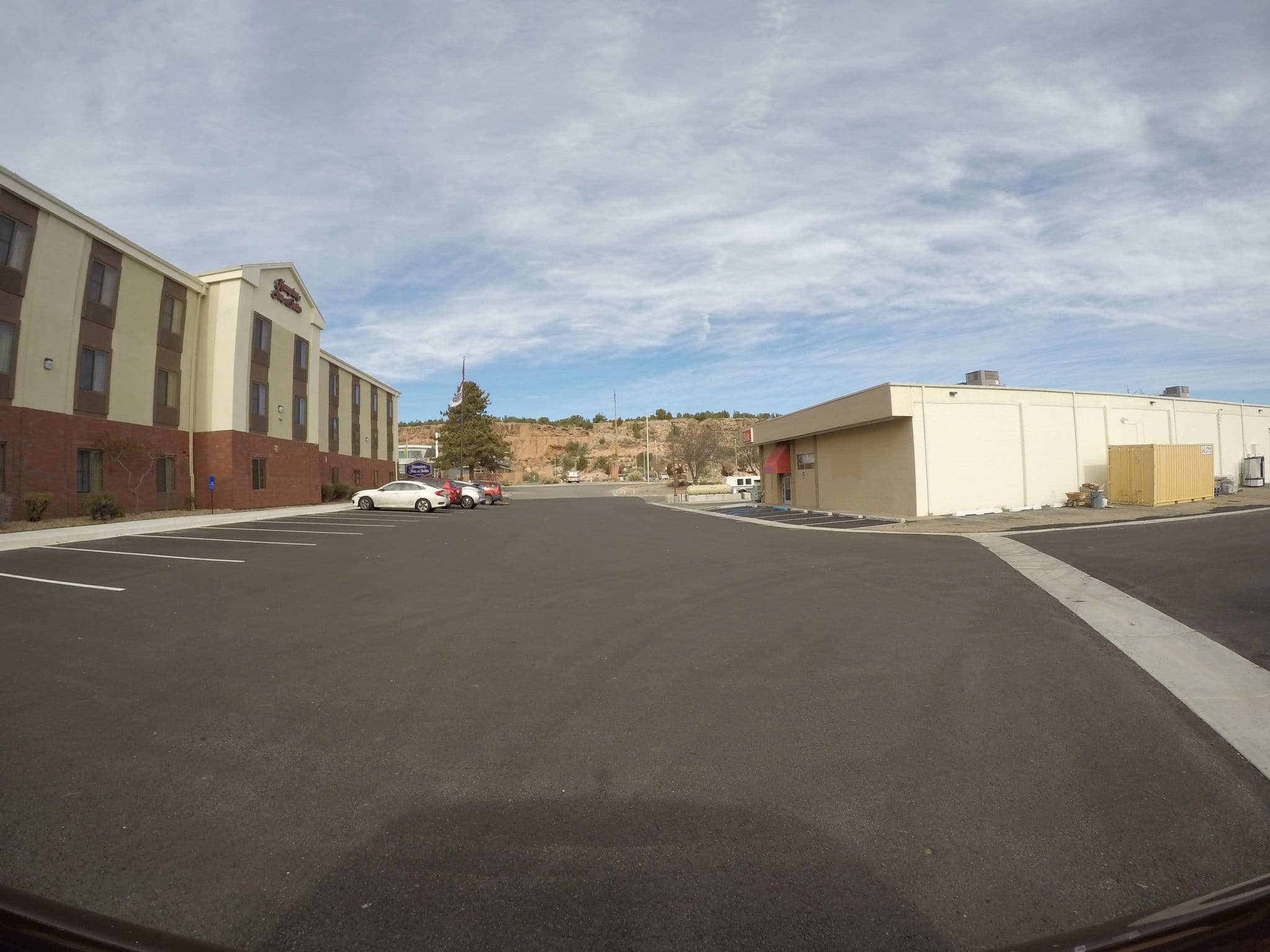 Street view near Hampton Inn & Suites, White Rock — © toebee (CC BY-SA · Mapillary)