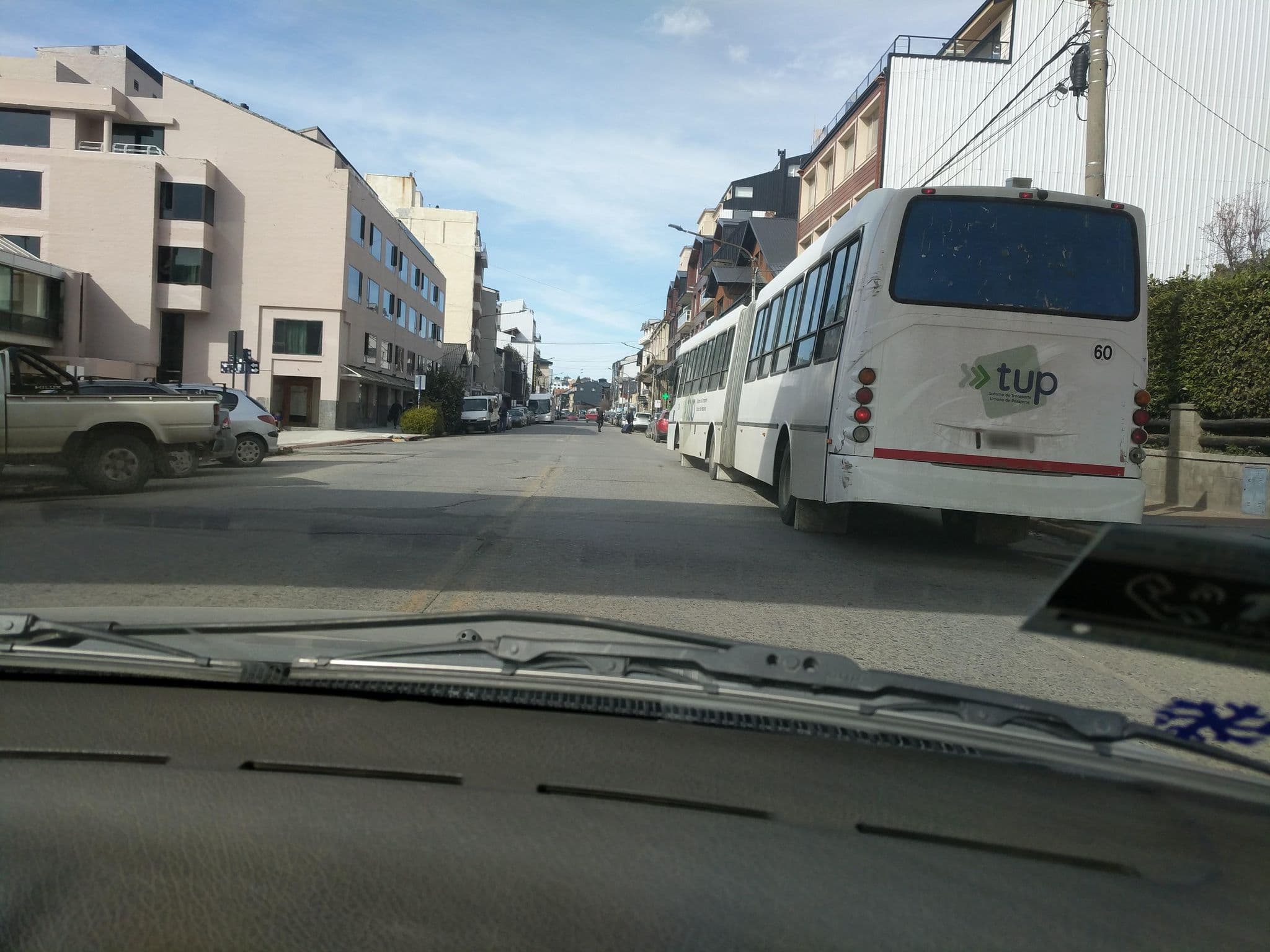 Street view near Sheraton Bariloche Hotel, San Carlos de Bariloche