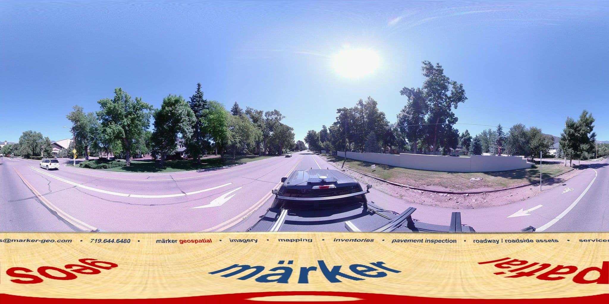 Street view near Broadmoor Hotel Valet, Colorado Springs — © marker_geo1 (CC BY-SA · Mapillary)