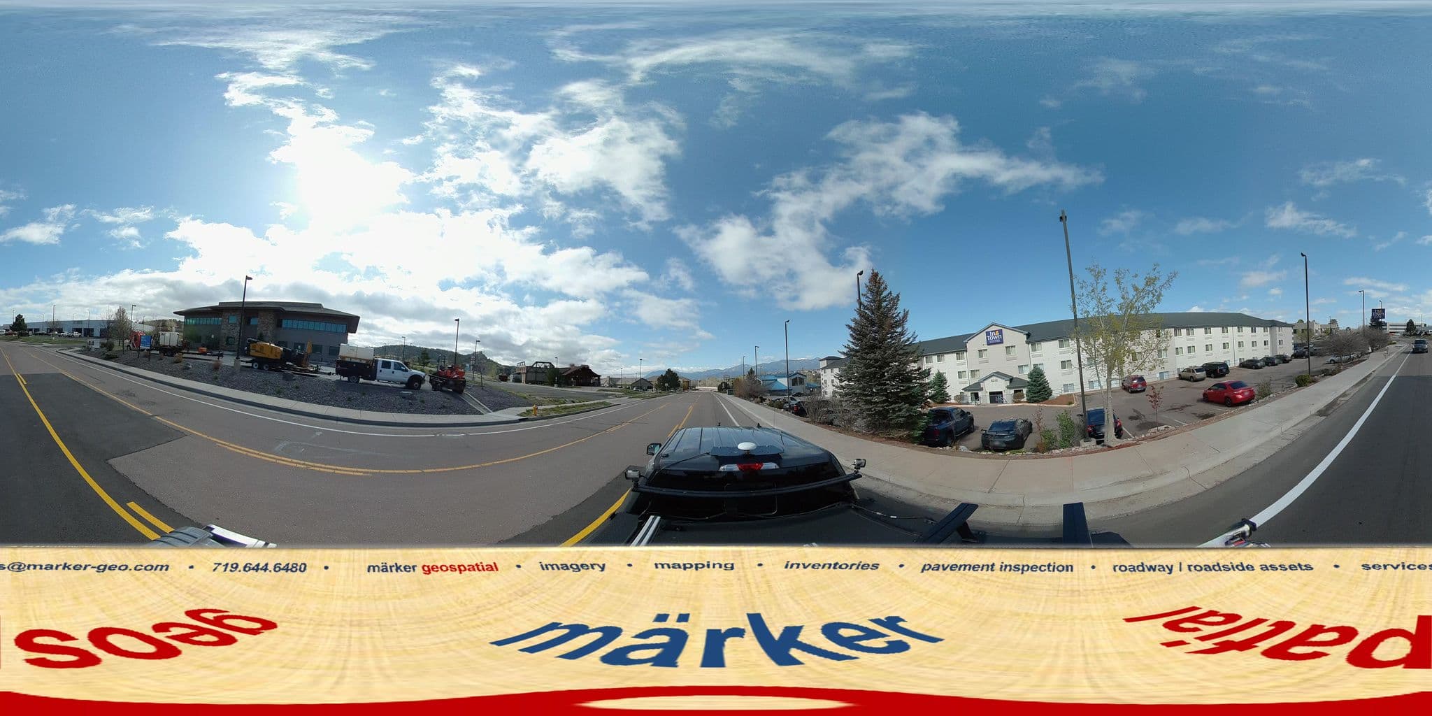 Street view near Crestwood Suites, Air Force Academy — © marker_geo1 (CC BY-SA · Mapillary)