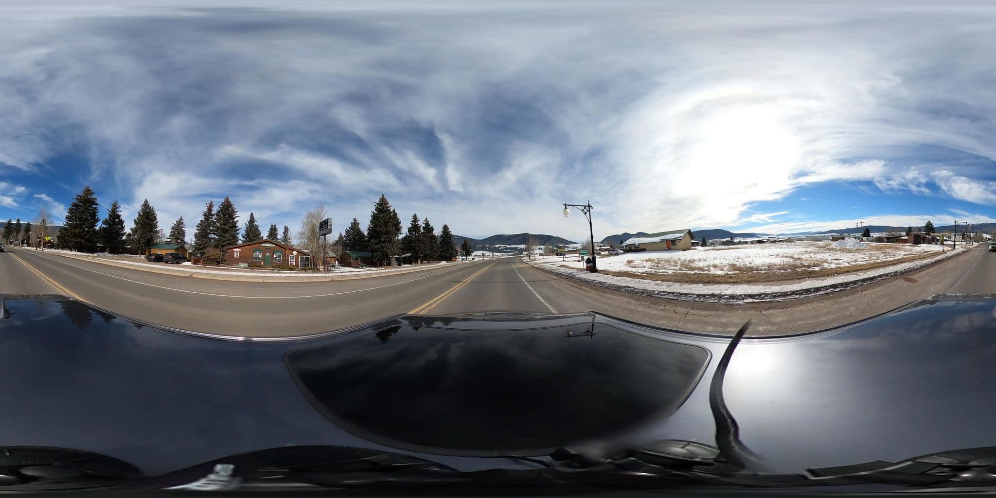 Street view near Horseshoe Motel & Cabins, Angel Fire — © quickness805 (CC BY-SA · Mapillary)