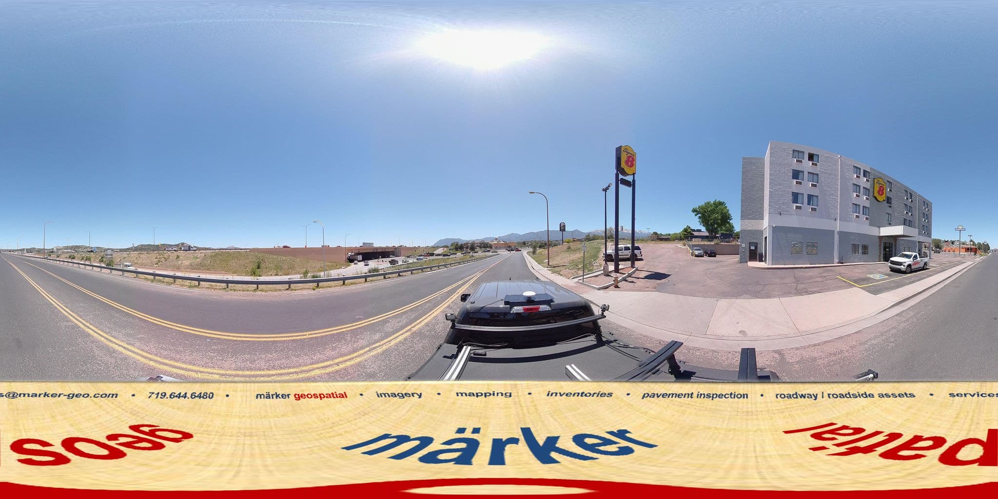 Street view near Super 8 by Wyndham, Colorado Springs — © marker_geo1 (CC BY-SA · Mapillary)