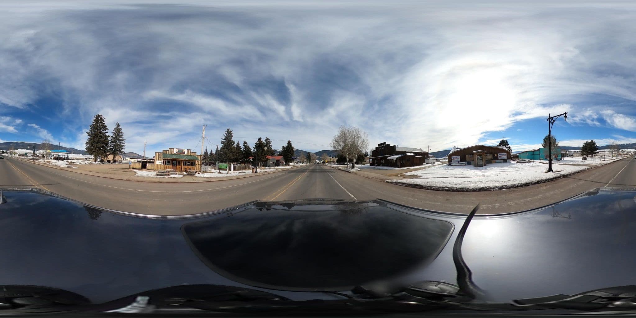 Street view near Great Escapes Motel, Angel Fire — © quickness805 (CC BY-SA · Mapillary)