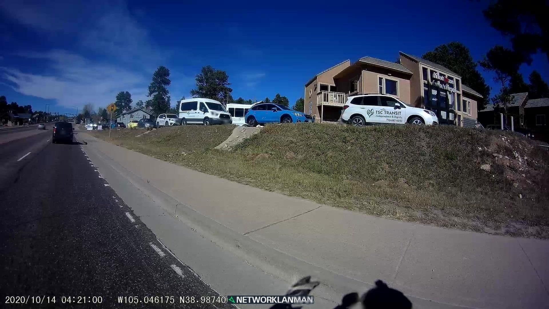 Street view near Sweetwater River Ranch, Cascade-Chipita Park — © networklanman (CC BY-SA · Mapillary)
