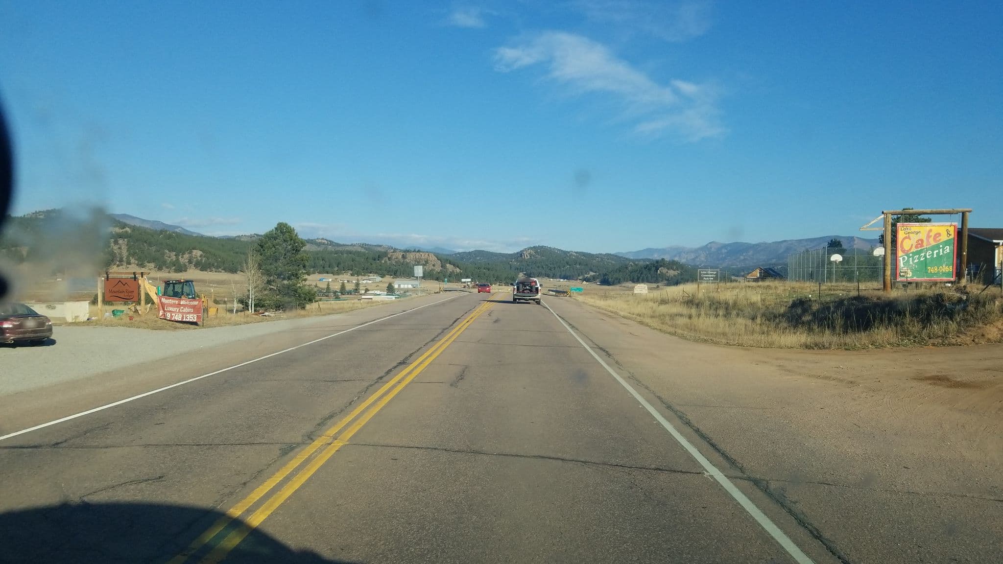 Street view near Mountain River Lodge, Cripple Creek — © jbthemilker (CC BY-SA · Mapillary)