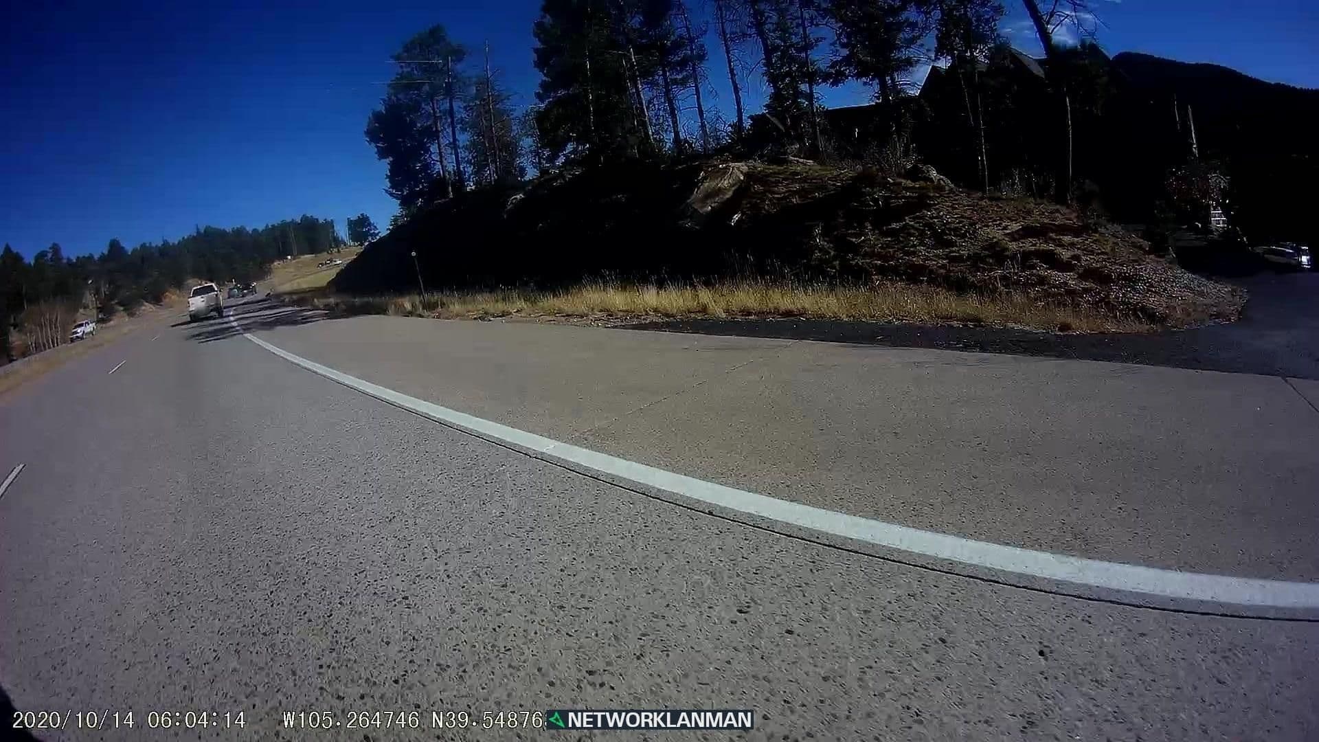 Street view near Arrowhead Manor, Evergreen — © networklanman (CC BY-SA · Mapillary)