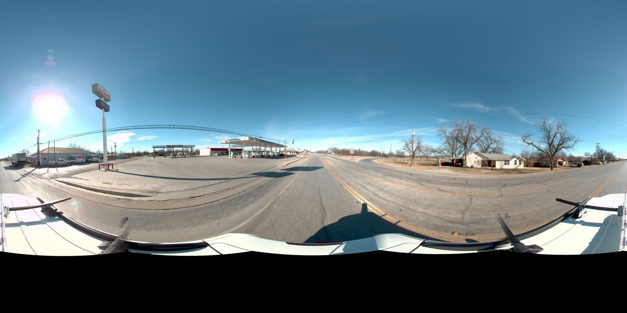 Street view near Economy Inn, Coleman — © rking (CC BY-SA · Mapillary)