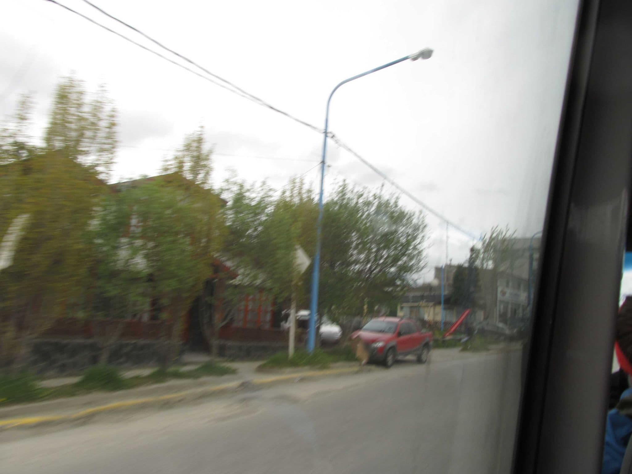 Street view near Hostería América, Ushuaia