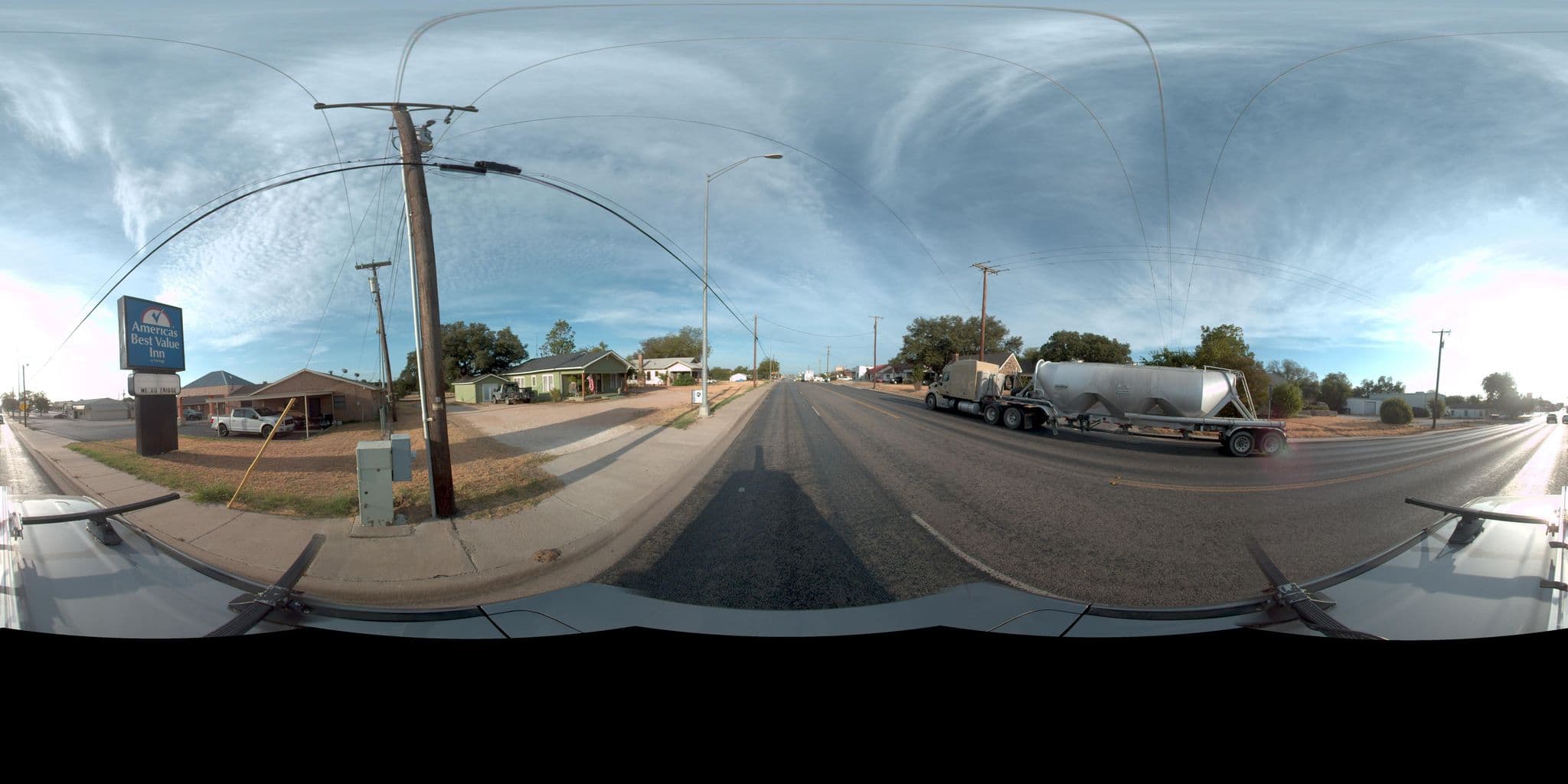 Street view near Comanche Inn, Comanche — © rking (CC BY-SA · Mapillary)