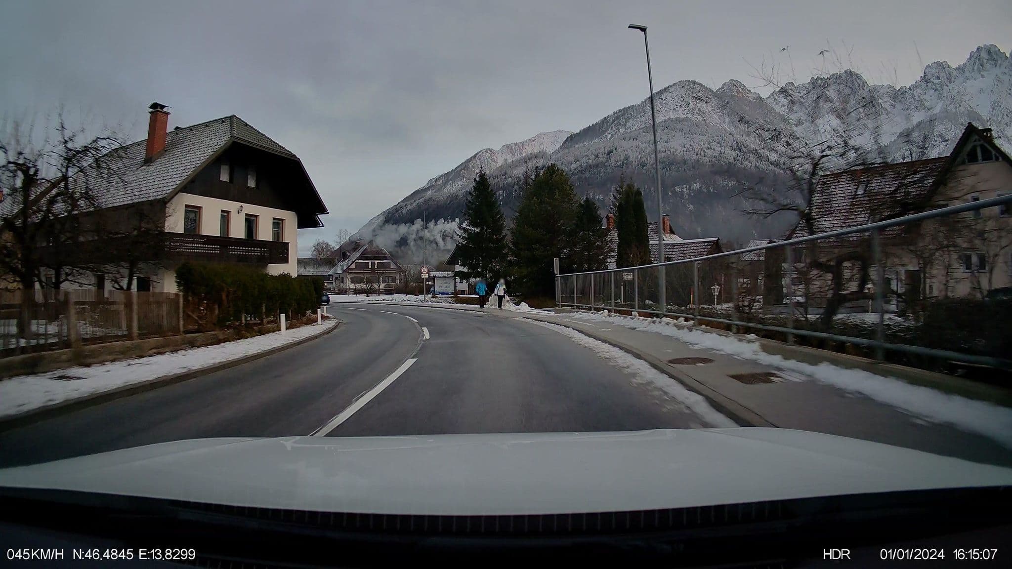 Street view near Apartmaji Misotič, Kranjska Gora — © Hrabroslav (CC BY-SA · Mapillary)