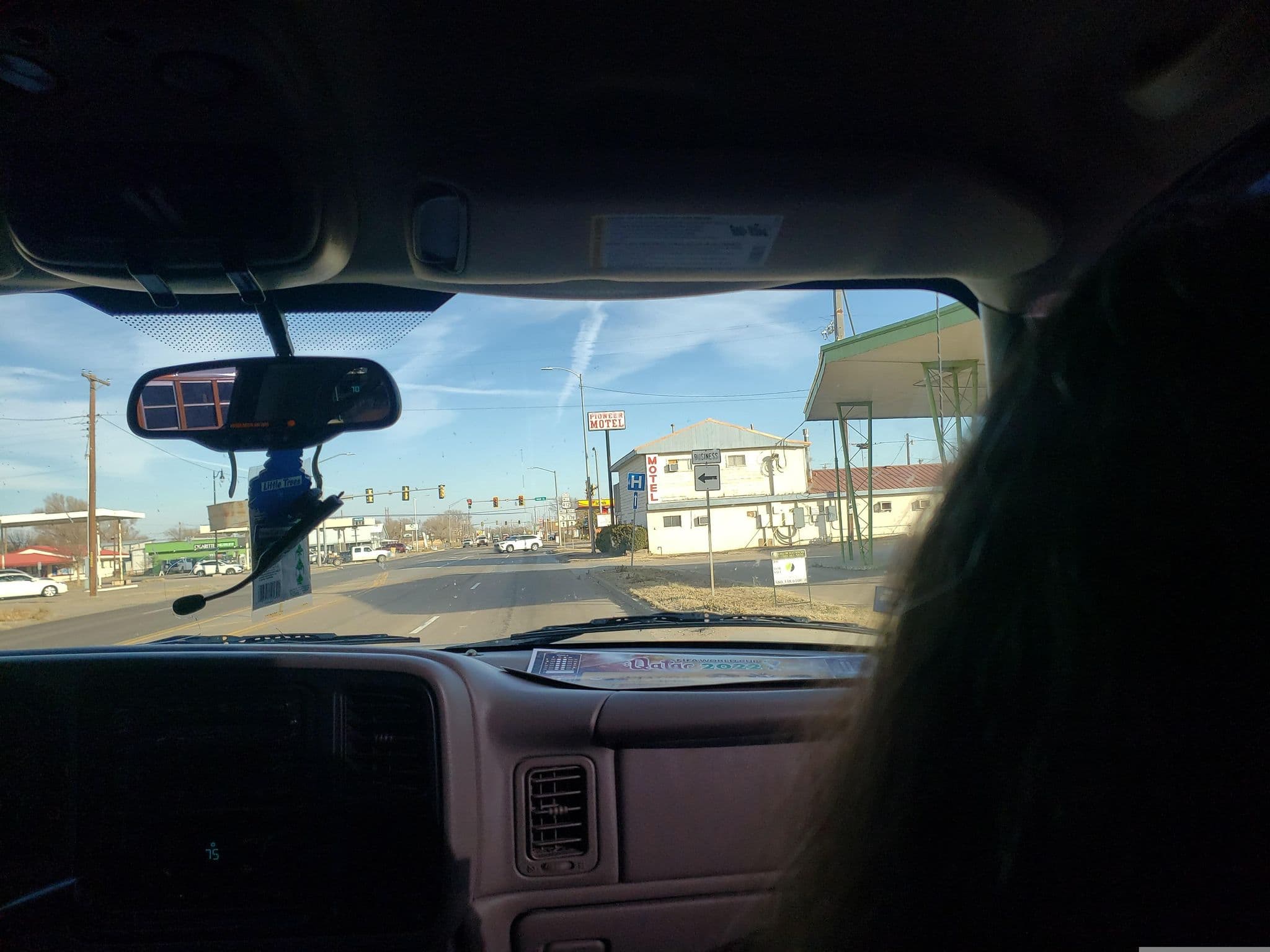 Street view near Pioneer Motel, Guymon — © finneystreetview (CC BY-SA · Mapillary)