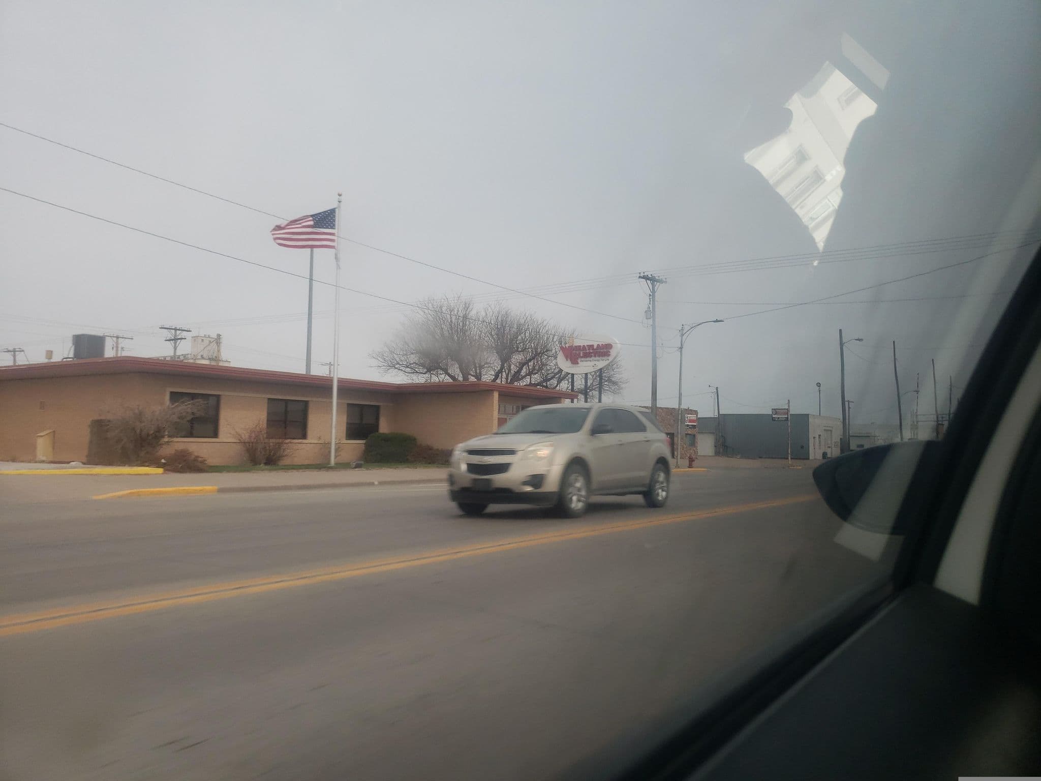 Street view near Stepping Inn Motel, Leoti — © finneystreetview (CC BY-SA · Mapillary)