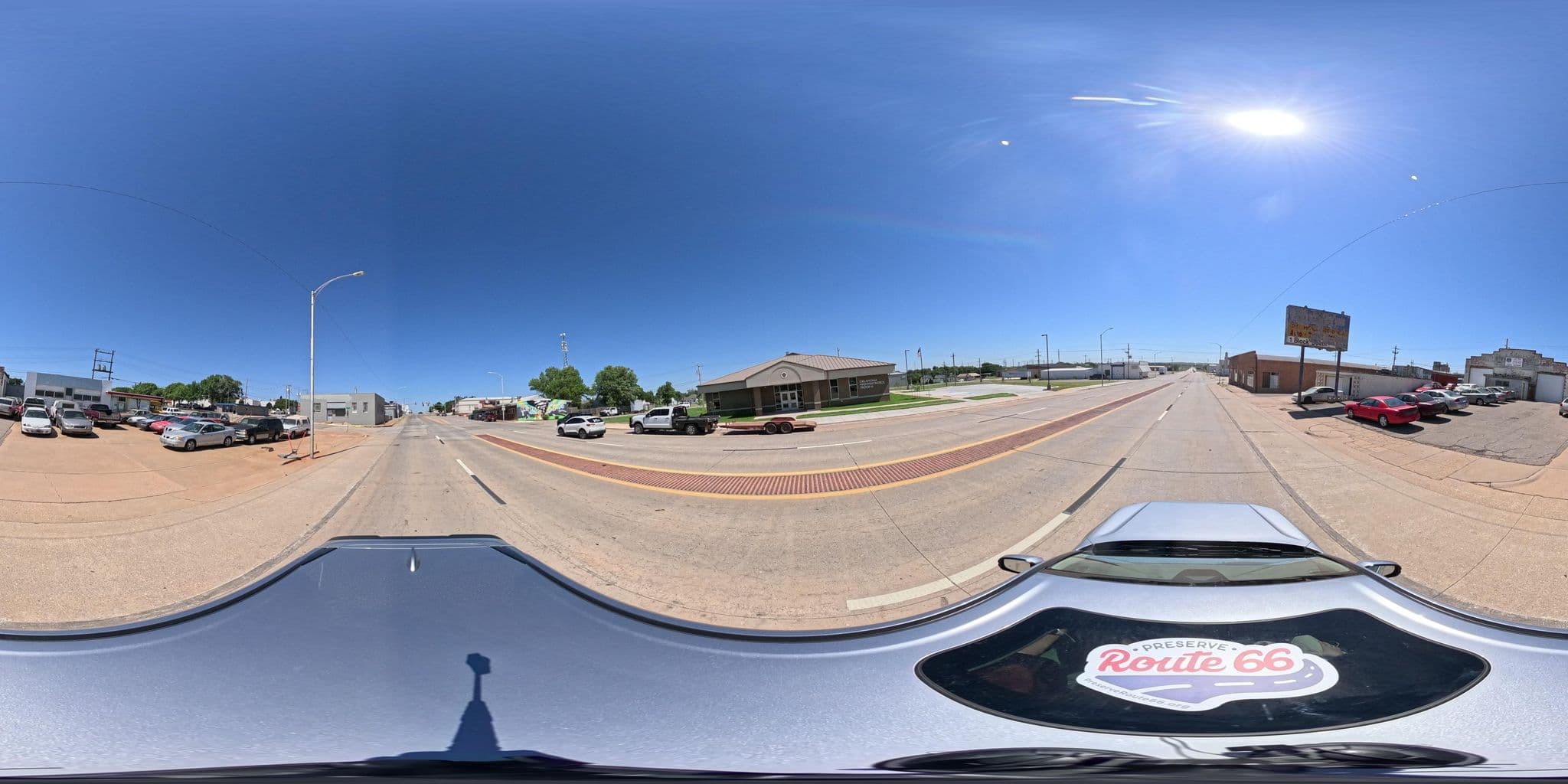 Street view near Glancy Motel, Cordell — © nthp_gis (CC BY-SA · Mapillary)