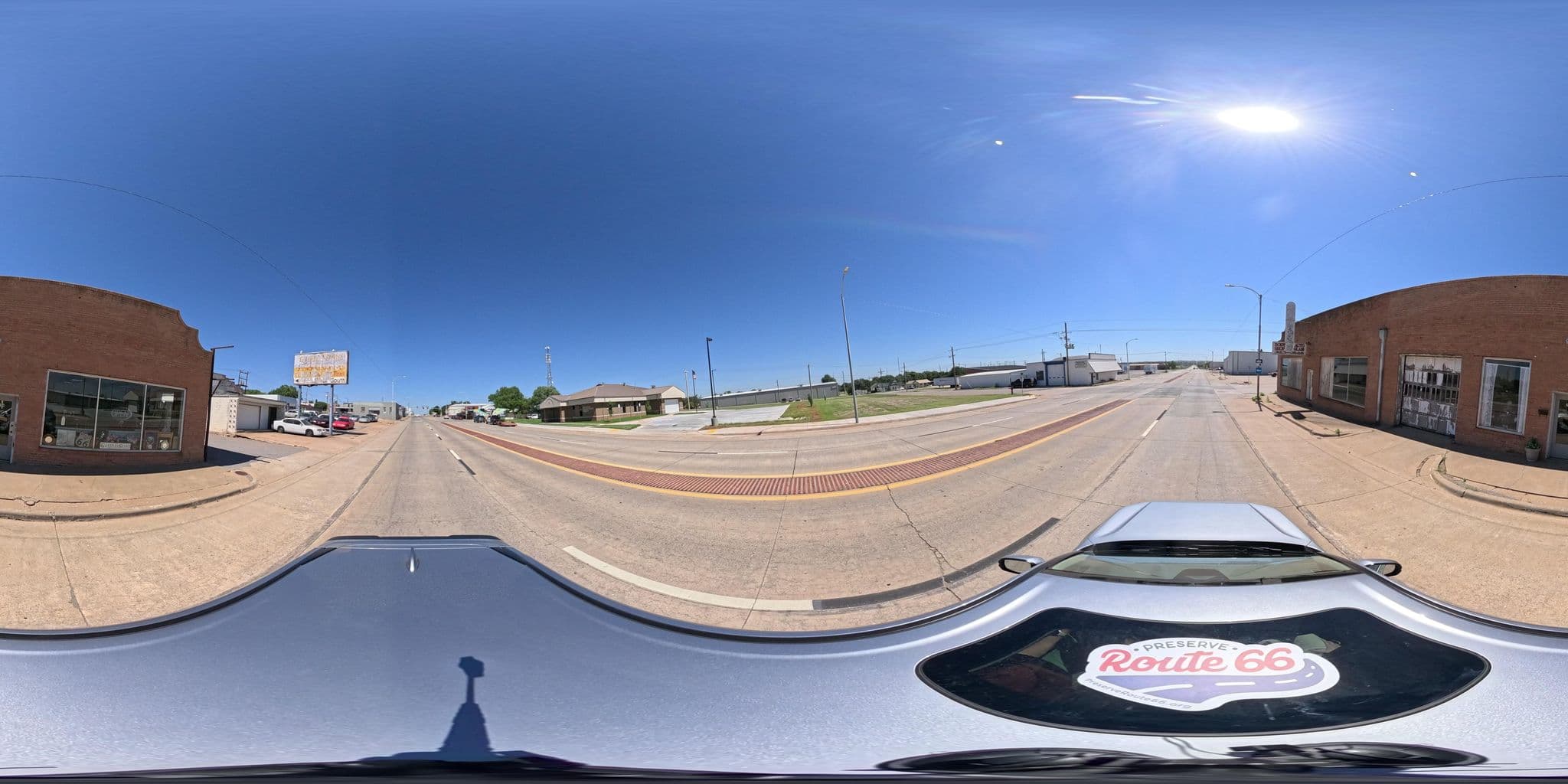 Street view near The Glancy's, Cordell — © nthp_gis (CC BY-SA · Mapillary)