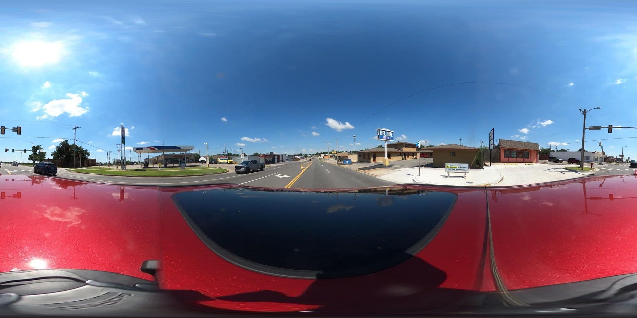 Street view near Bel Aire Motel, Oklahoma City — © Hopen111 (CC BY-SA · Mapillary)
