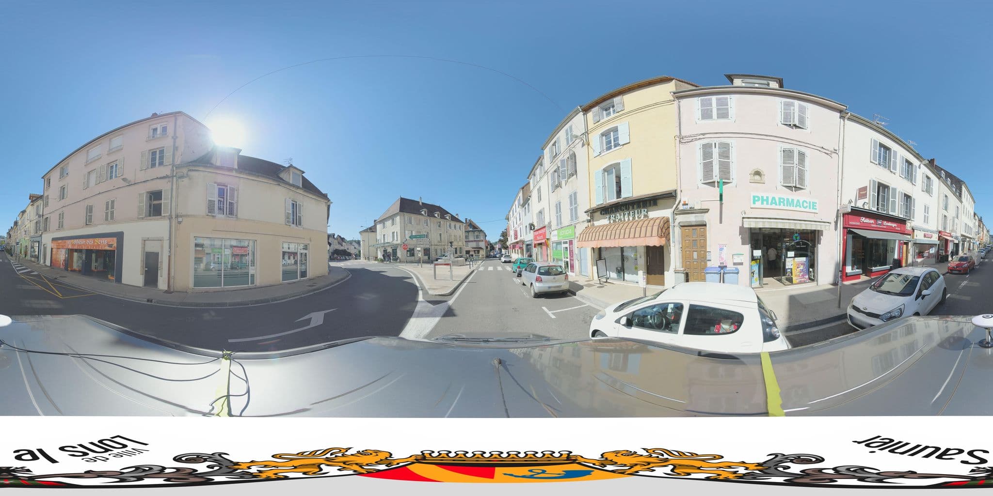 Street view near Nouvel Hôtel, Lons-le-Saunier — © cartocite (CC BY-SA · Mapillary)