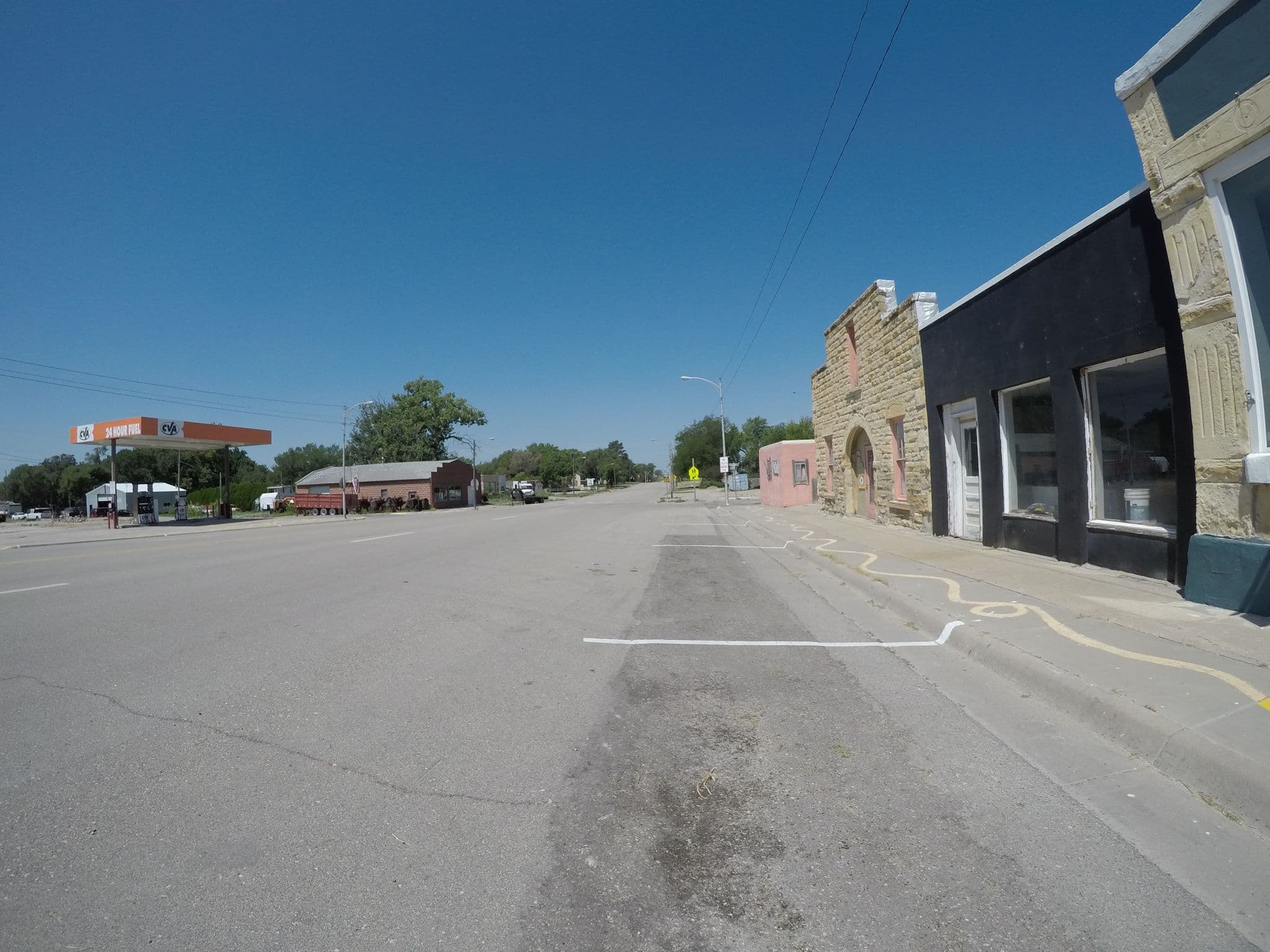 Street view near The Old Station Inn, Osborne — © toebee (CC BY-SA · Mapillary)