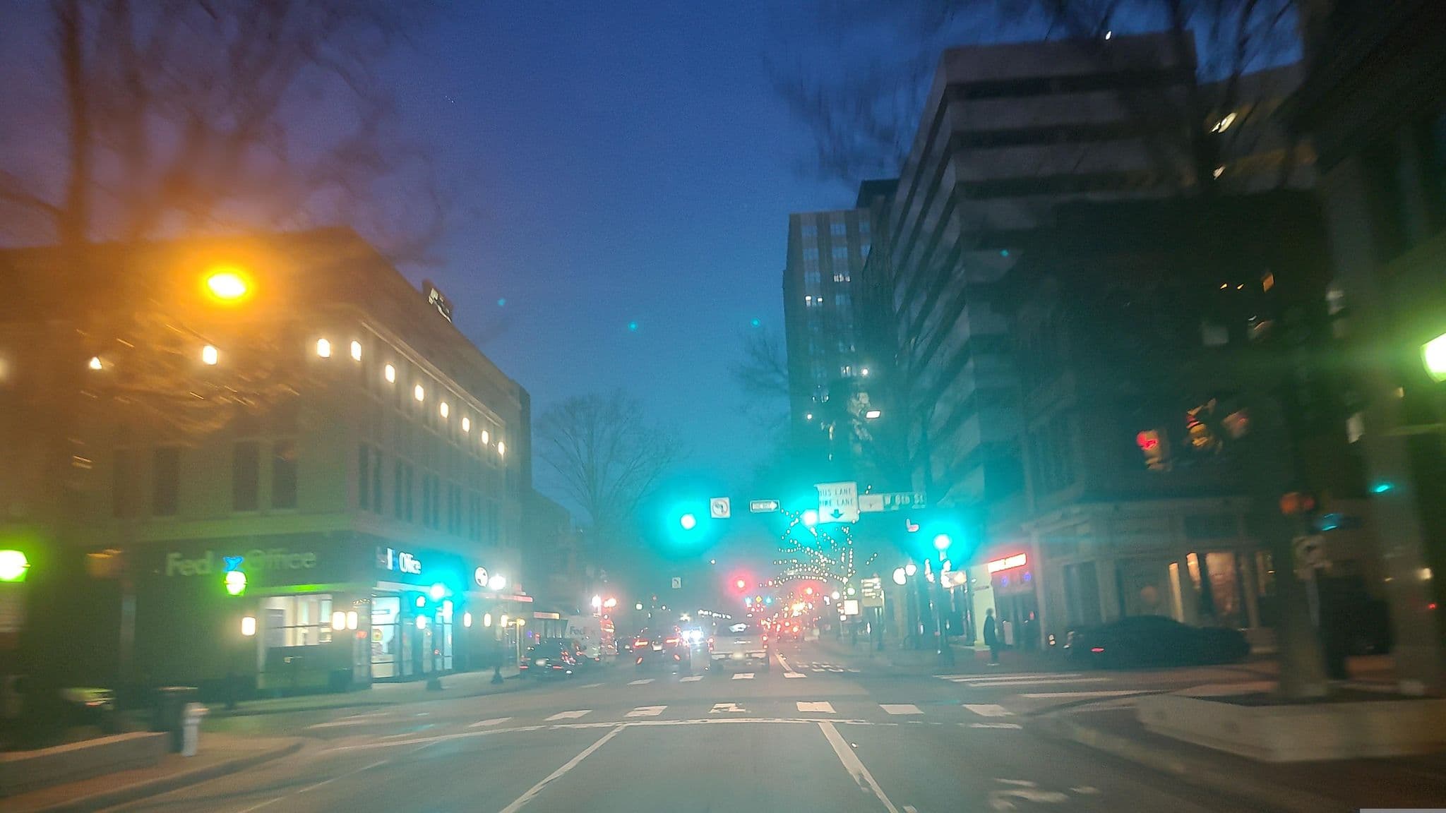 Street view near Sandman Signature, Fort Worth — © jacklehoullier (CC BY-SA · Mapillary)