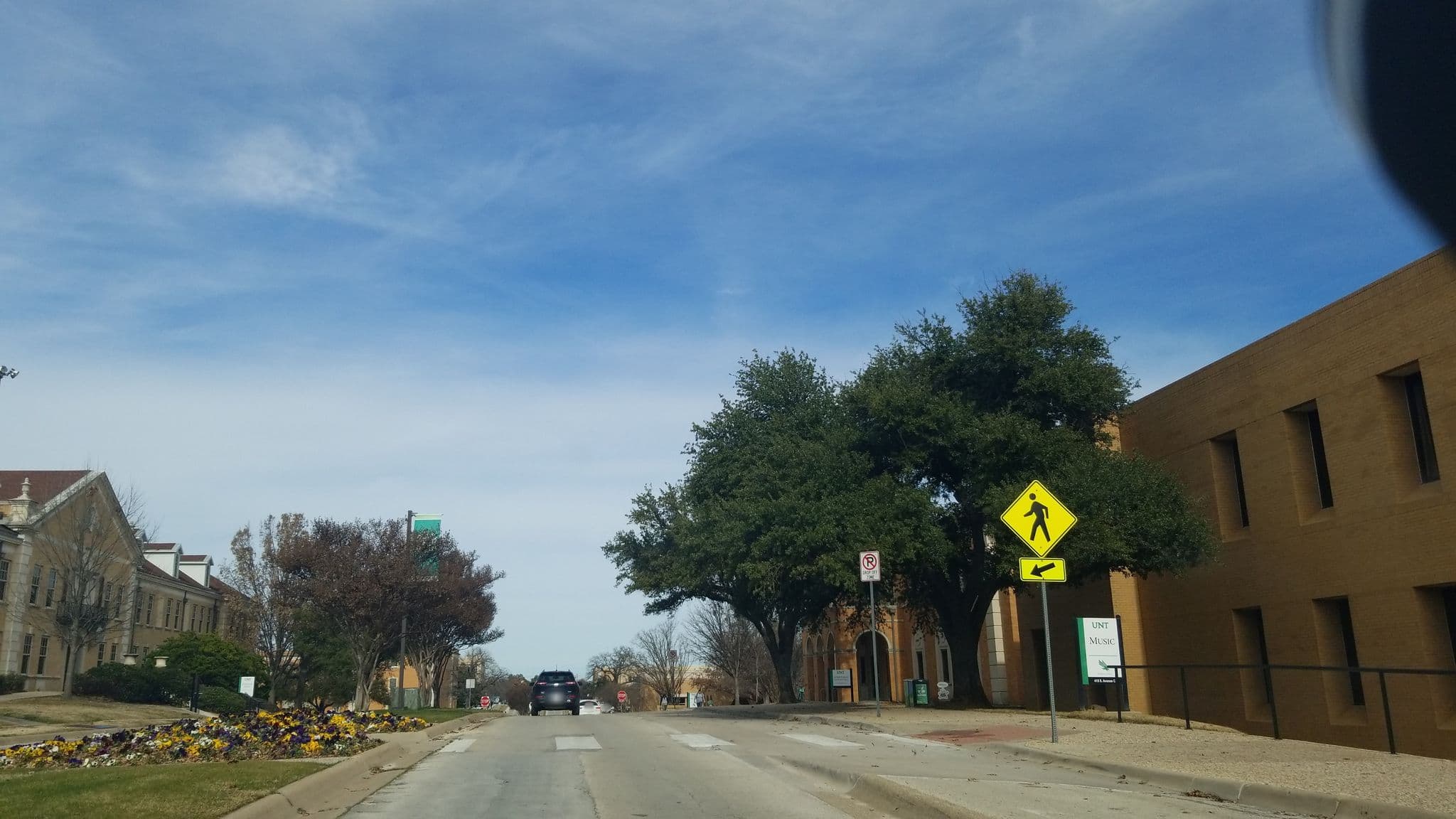 Street view near Green Room, Denton — © BubbleGuppies (CC BY-SA · Mapillary)