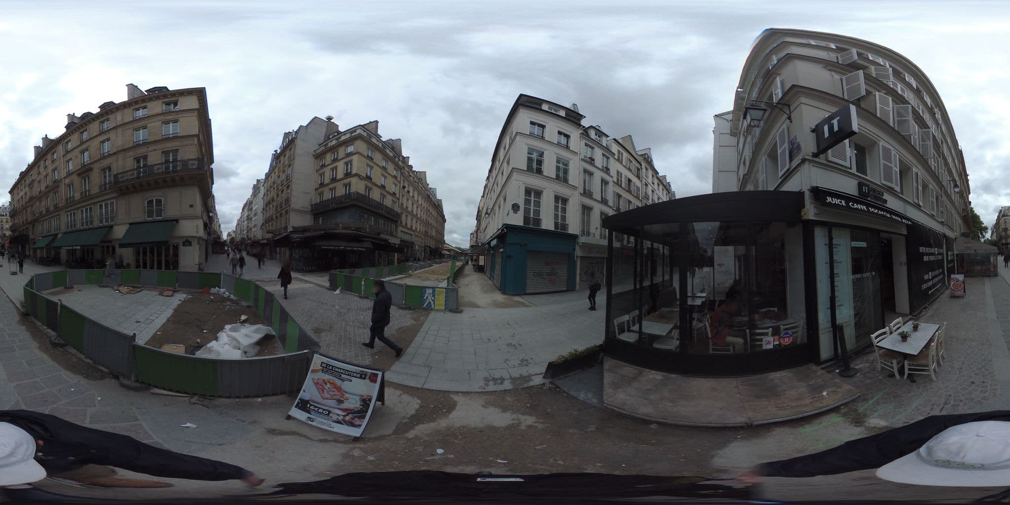 Street view near Dandy, Paris 04 Hôtel-de-Ville — © geovelo (CC BY-SA · Mapillary)