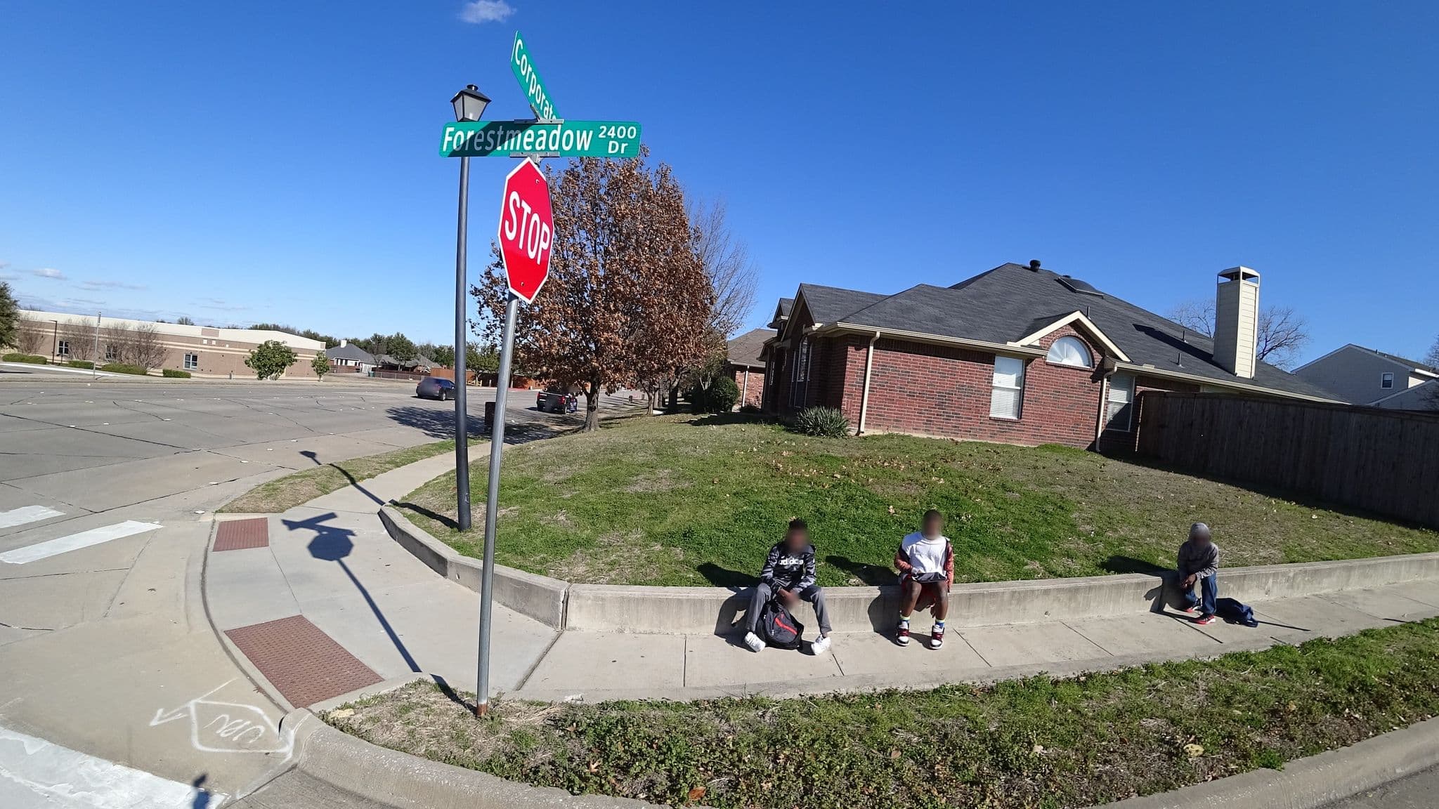 Street view near Home2 Suites By Hilton Lewisville Dallas, Lewisville — © bwyatt516 (CC BY-SA · Mapillary)