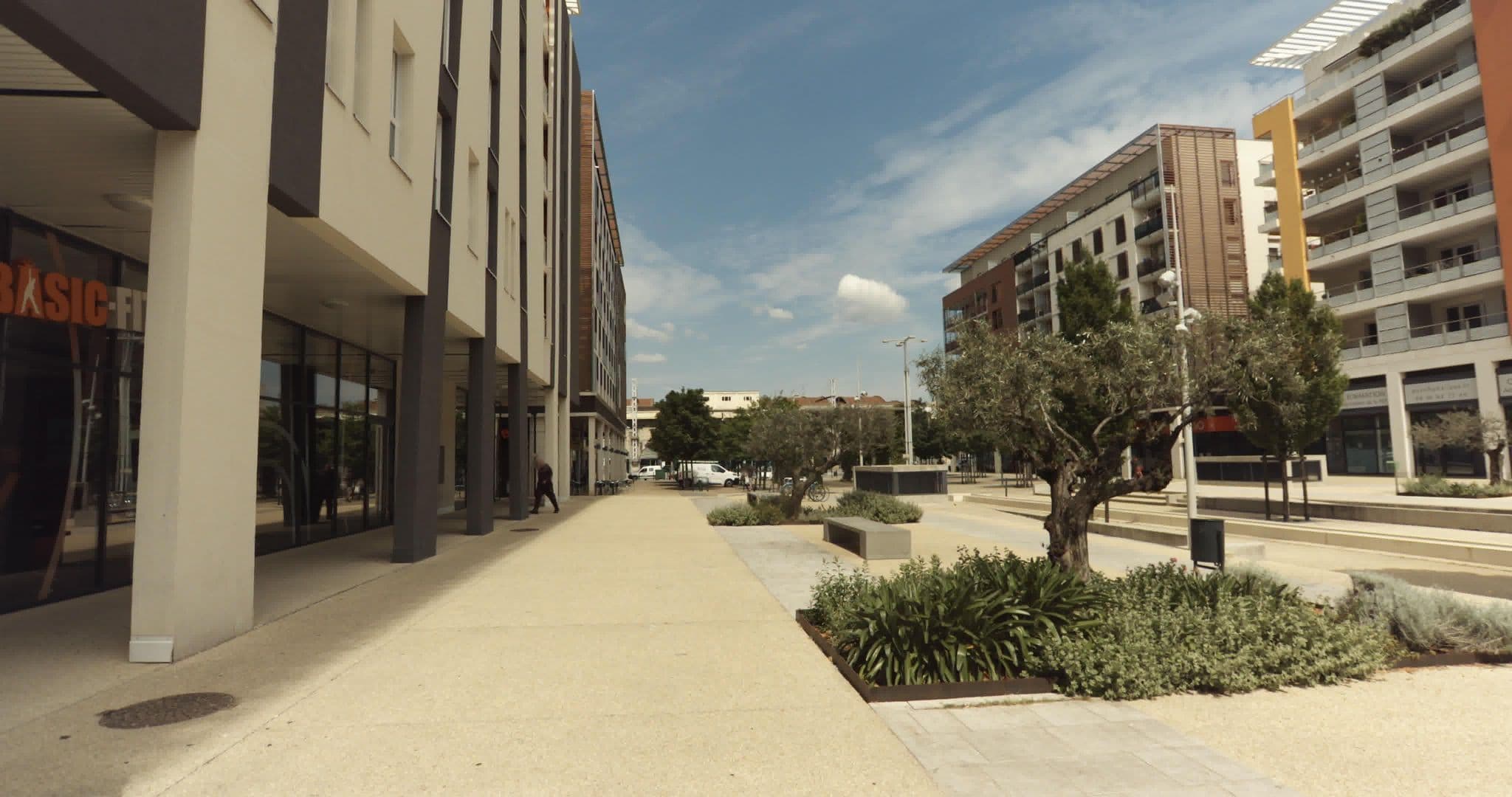 Street view near Twenty Campus, Nîmes — © sogefi (CC BY-SA · Mapillary)