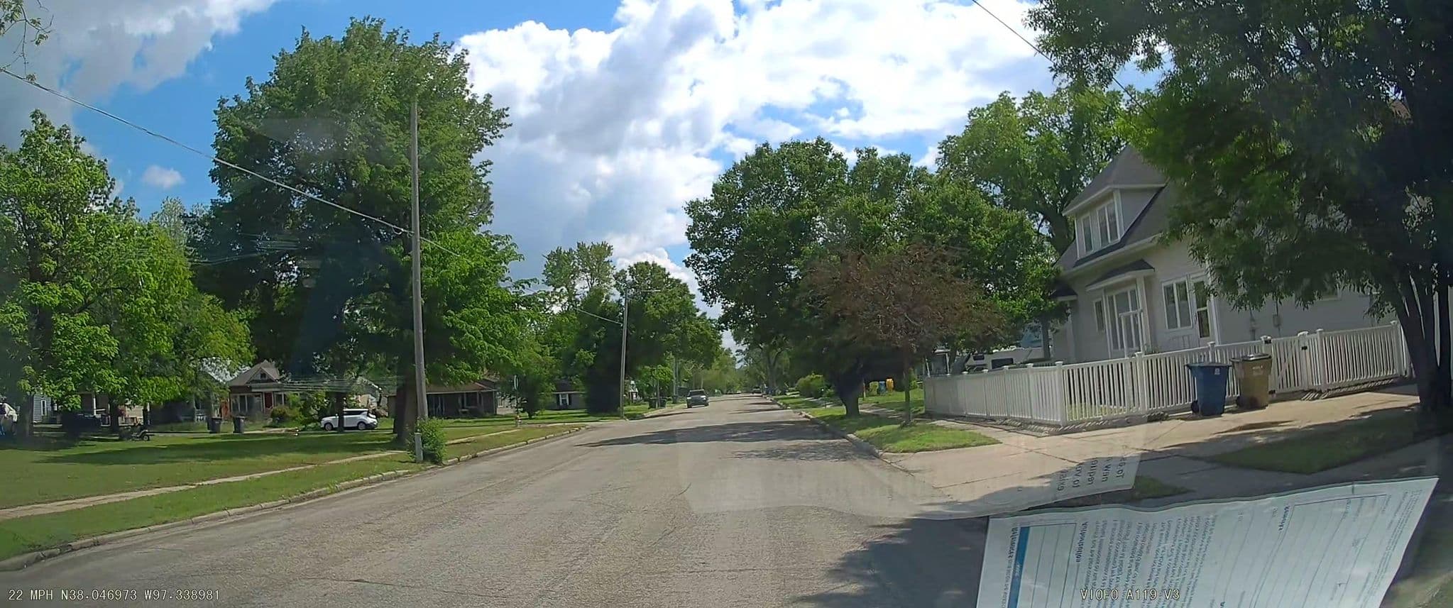 Street view near Old Parsonage Bed & Breakfast, North Newton — © bundlegut (CC BY-SA · Mapillary)