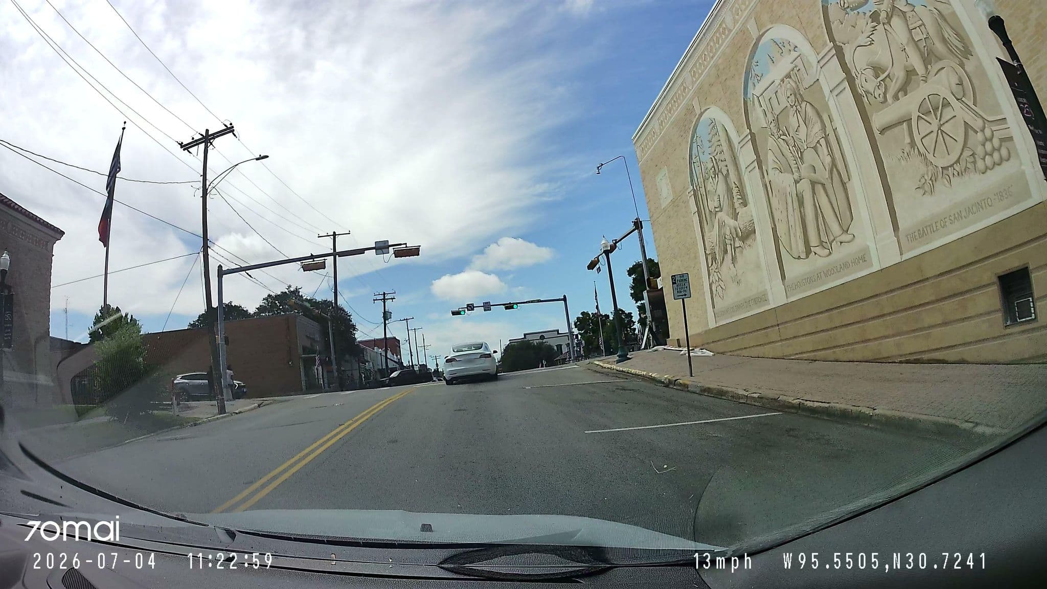 Street view near Smither Family B&B, New Waverly — © graharg (CC BY-SA · Mapillary)