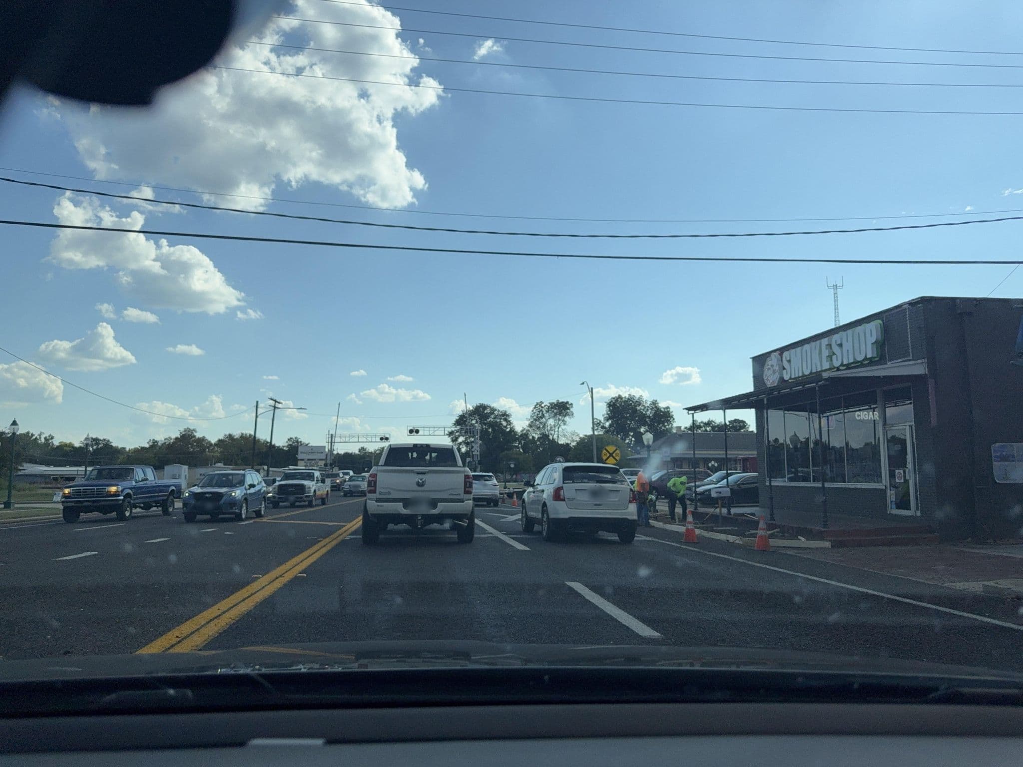 Street view near Historic Beckham Hotel, Lindale — © whitecotton (CC BY-SA · Mapillary)