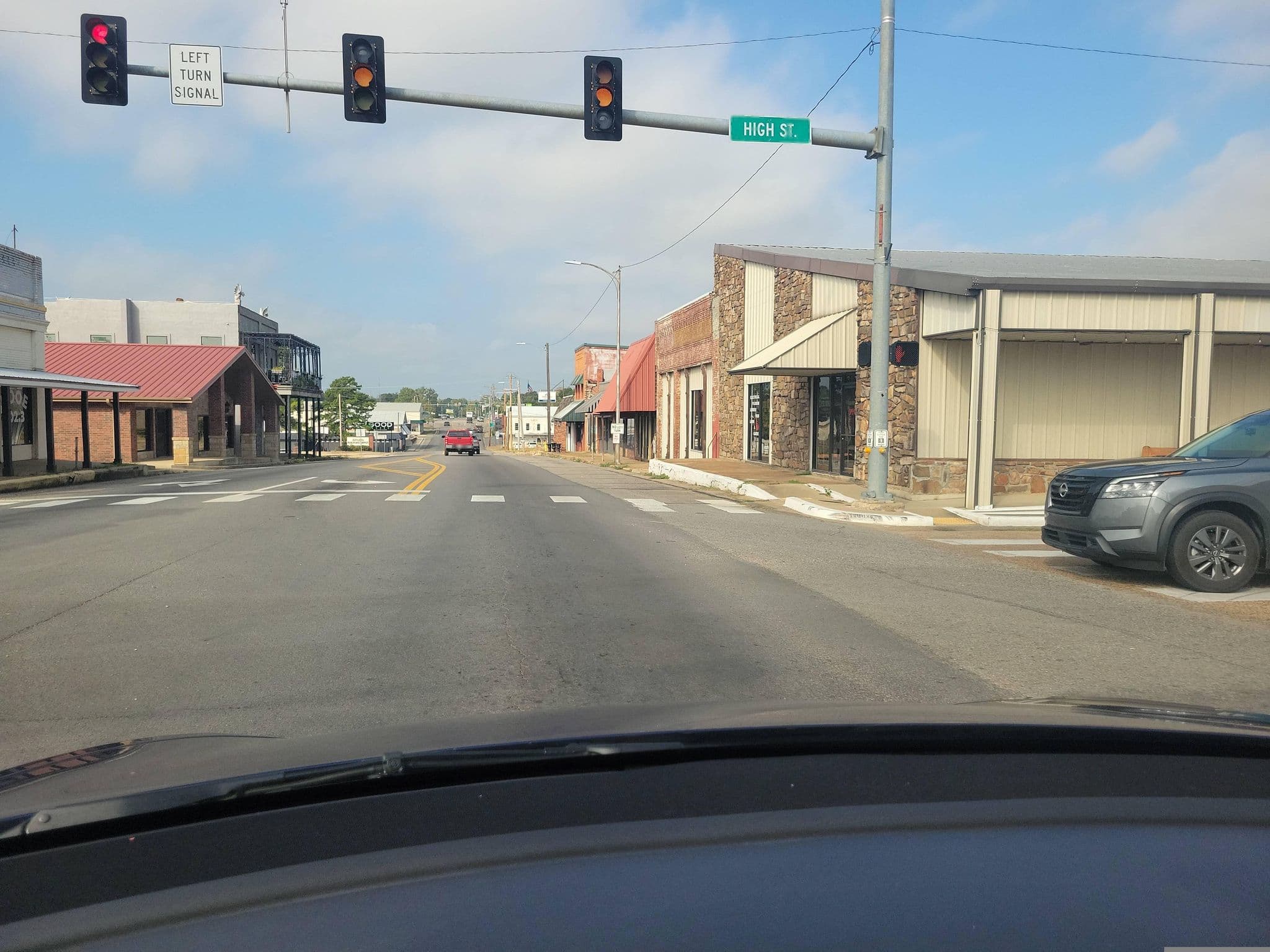 Street view near Rebel Hill Guest Ranch, Antlers — © Montrose_Lyle (CC BY-SA · Mapillary)