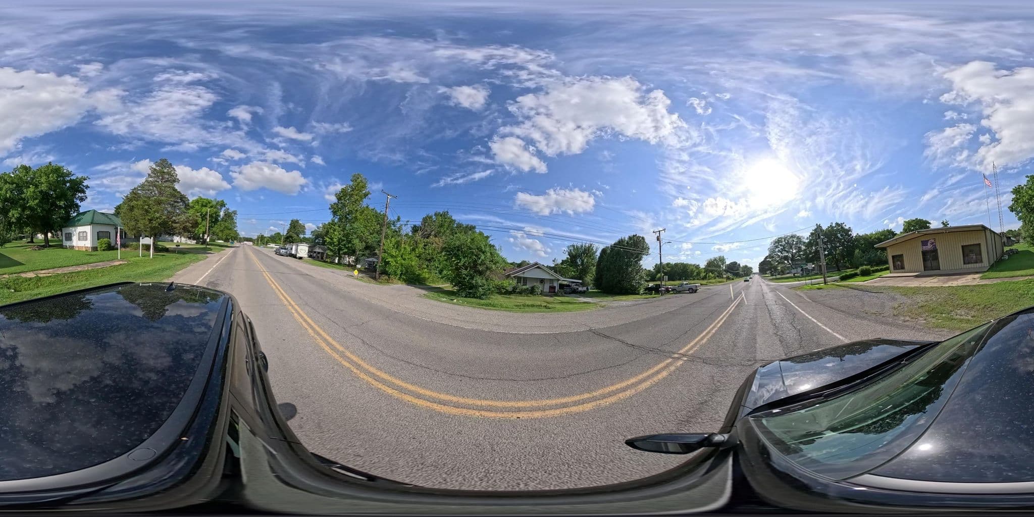 Street view near Little White Cottage, Quinton — © madhu589 (CC BY-SA · Mapillary)