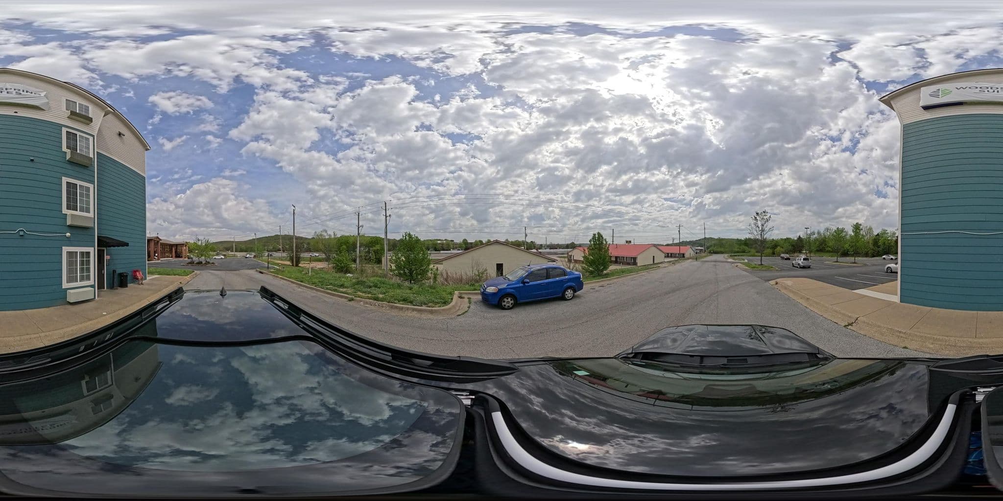 Street view near WoodSpring Suites Fayetteville Univ. of Arkansas, Johnson — © NagendraMokkapati (CC BY-SA · Mapillary)