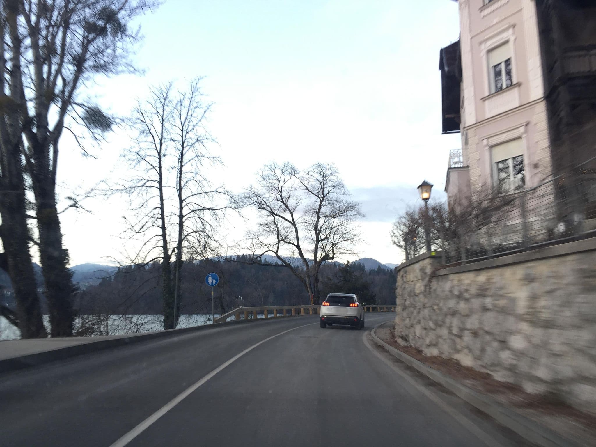 Street view near Villa Istra, Bled — © igorzo (CC BY-SA · Mapillary)