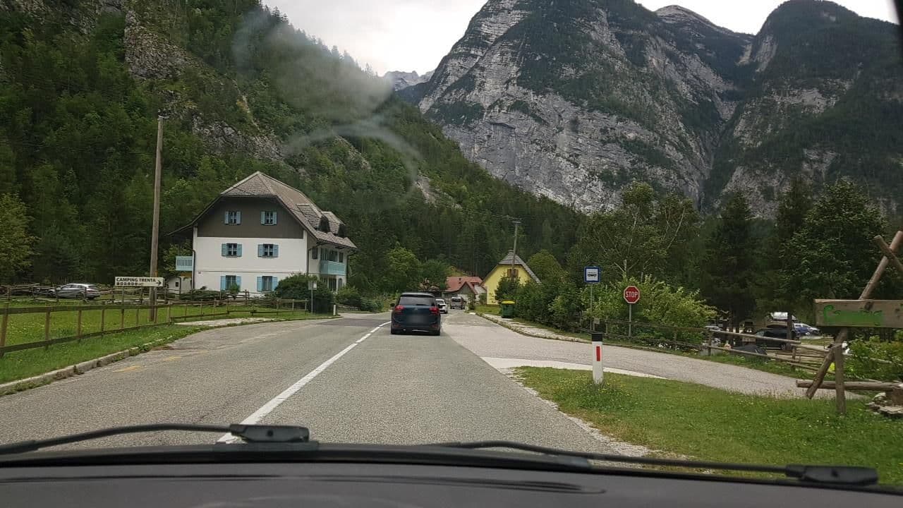 Street view near Kamp Trenta, Kranjska Gora — © mik007 (CC BY-SA · Mapillary)