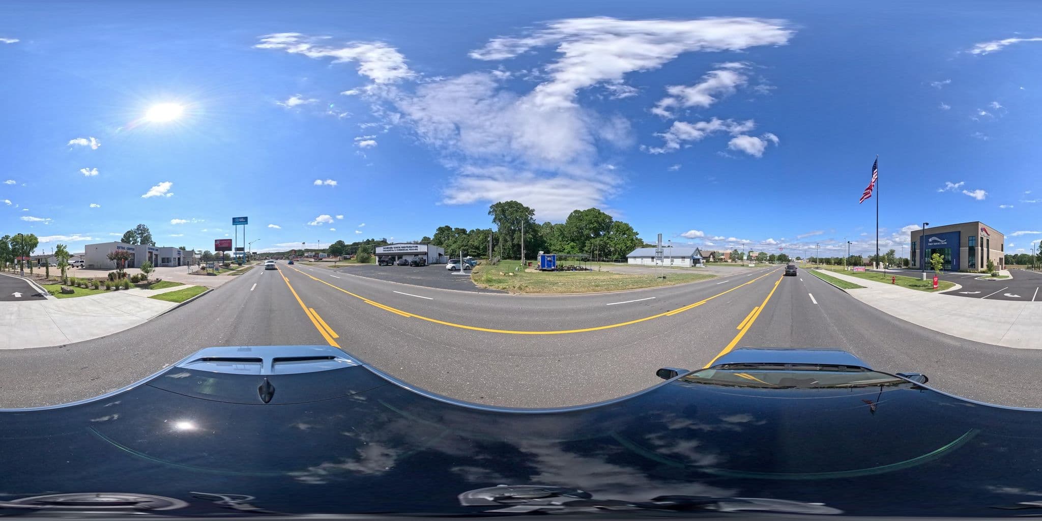 Street view near Stacy Motel, Conway — © noahheffron (CC BY-SA · Mapillary)