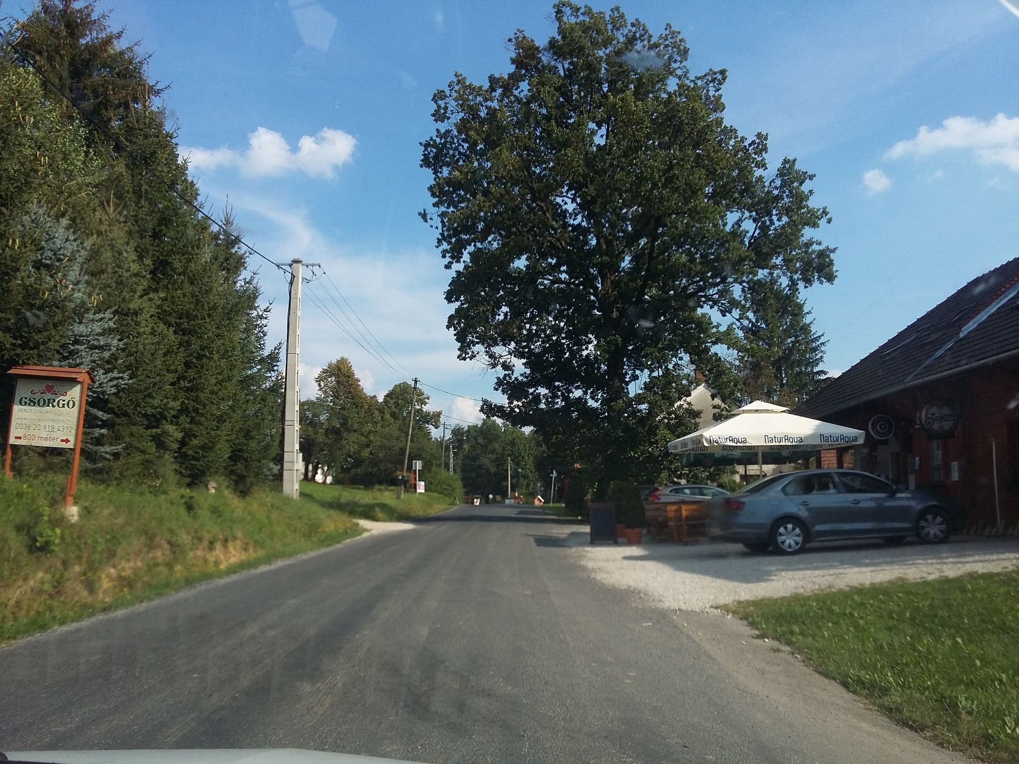 Street view near Őrszem Fogadó, Rakičan — © gbabmap (CC BY-SA · Mapillary)