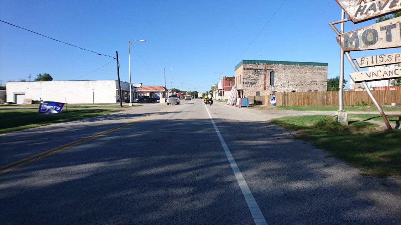 Street view near Rest Heaven Motel, Copeland — © voschix (CC BY-SA · Mapillary)